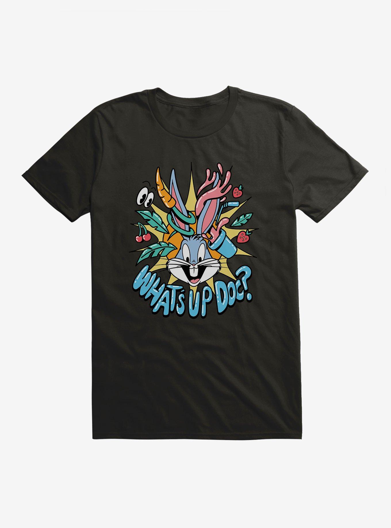 Looney Tunes Bugs Bunny What's Up Doc T-Shirt, BLACK, hi-res