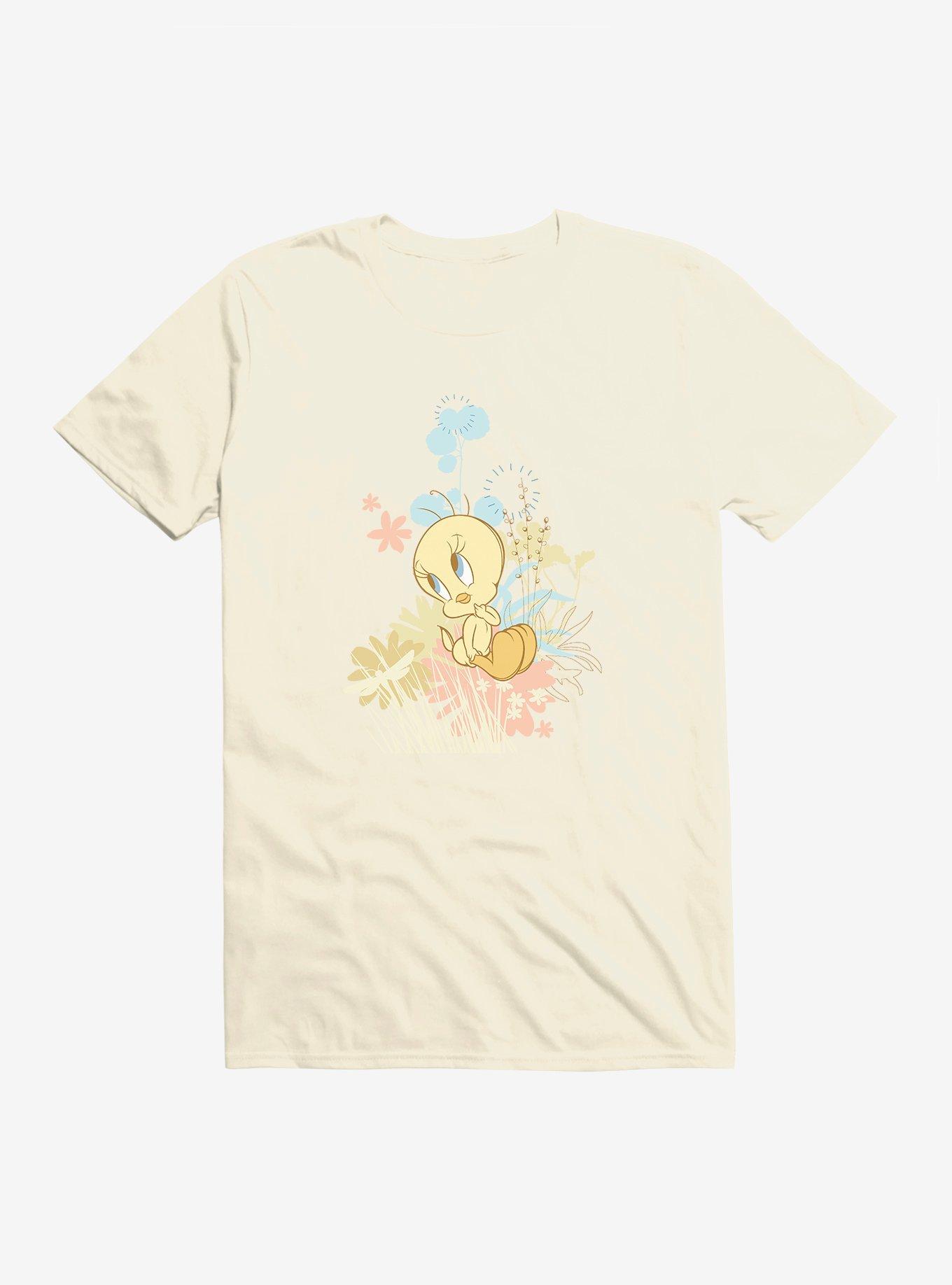 Looney Tunes Tweety Bird Daydreaming T-Shirt, NATURAL, hi-res