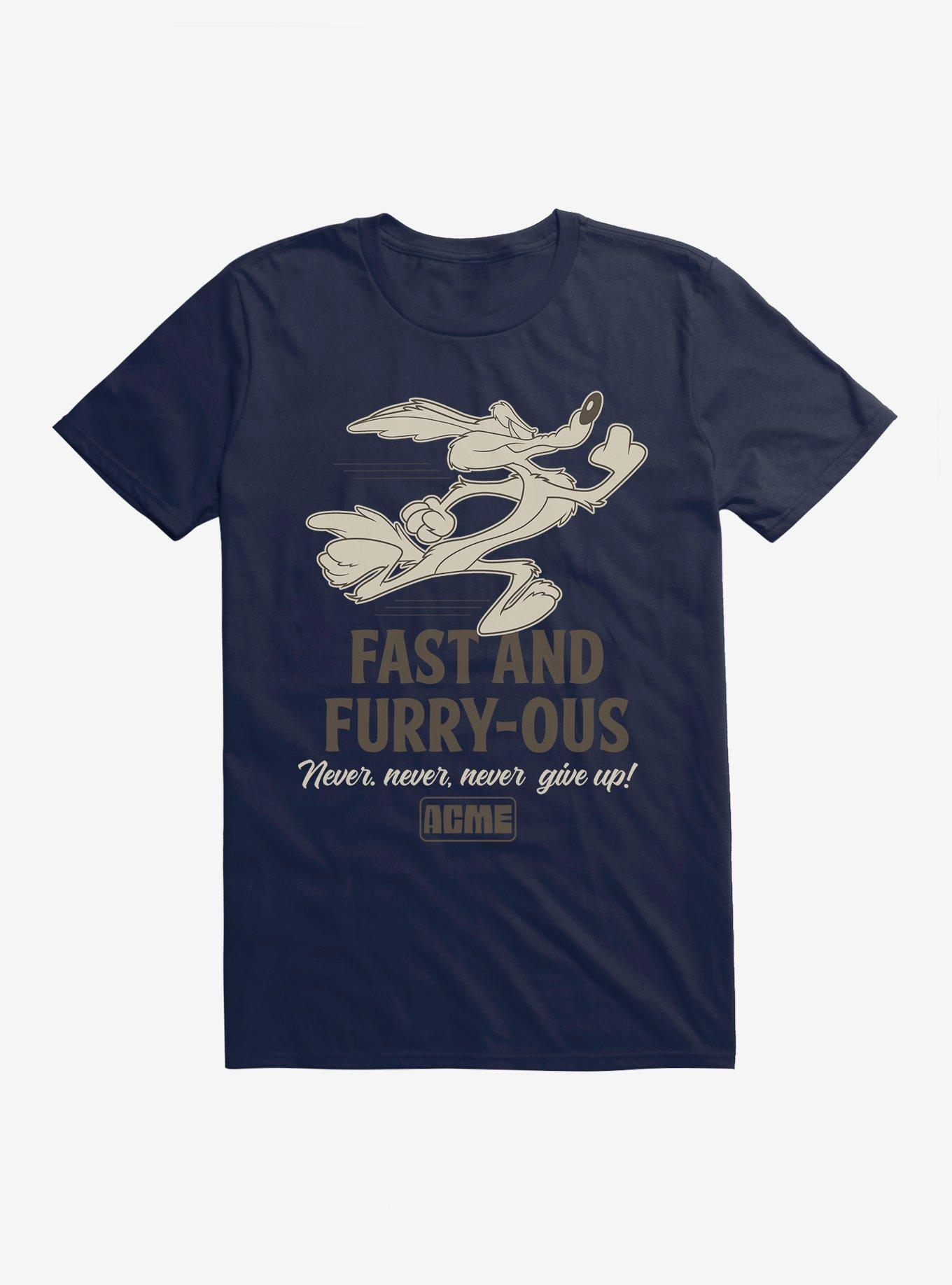 Looney Tunes Wile E. Coyote Fast And Fury-Ous T-Shirt, , hi-res