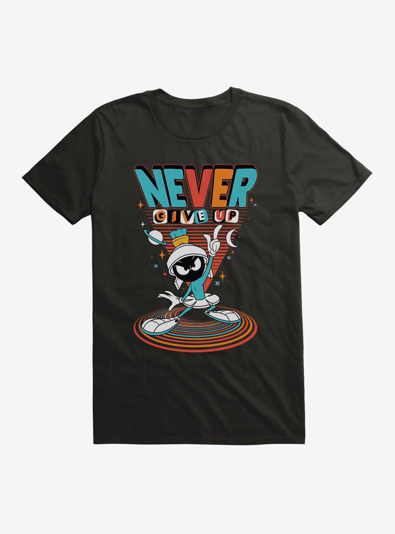 Looney Tunes Never Give Up T-Shirt, BLACK, hi-res