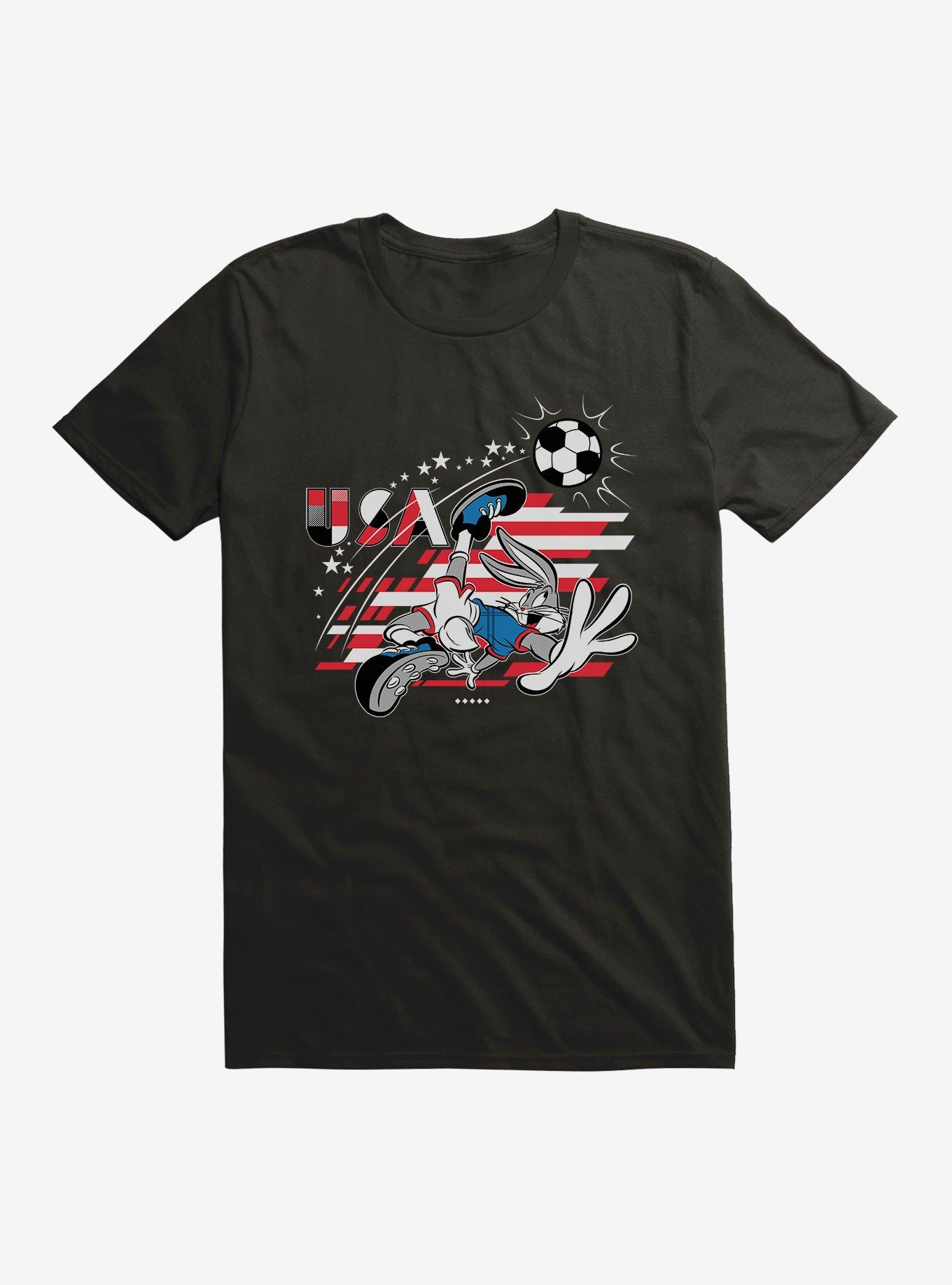 Looney Tunes Bugs Bunny Football America T-Shirt, , hi-res