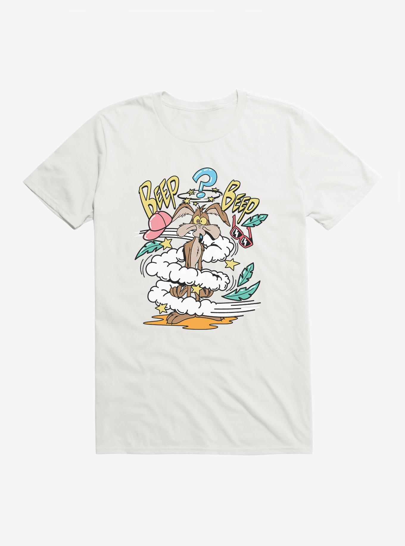 Looney Tunes Wile E. Coyote Beep Beep T-Shirt, WHITE, hi-res