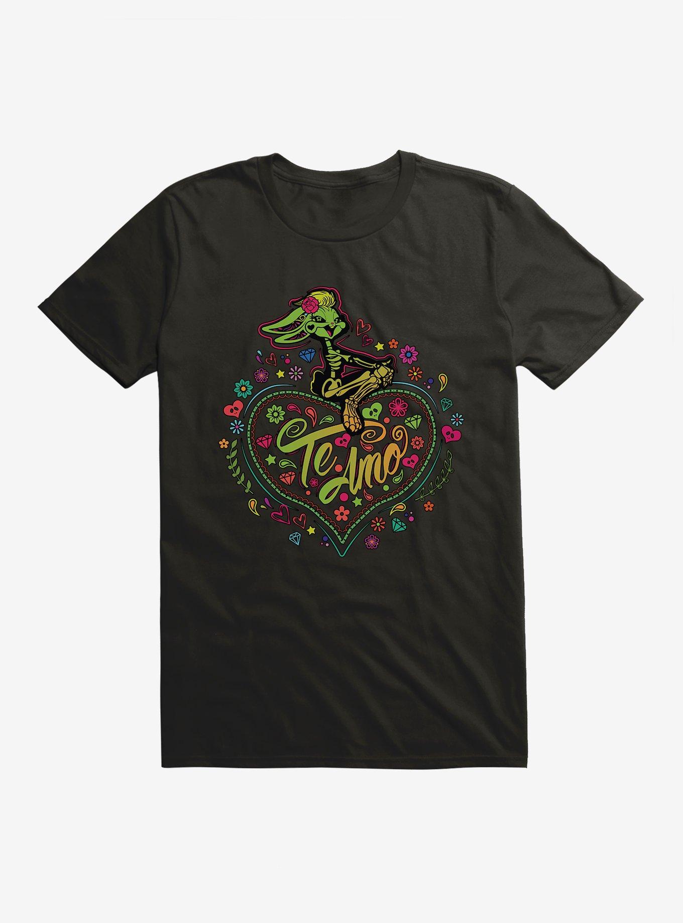 Looney Tunes Dia De Los Muertos Te Amo T-Shirt, , hi-res