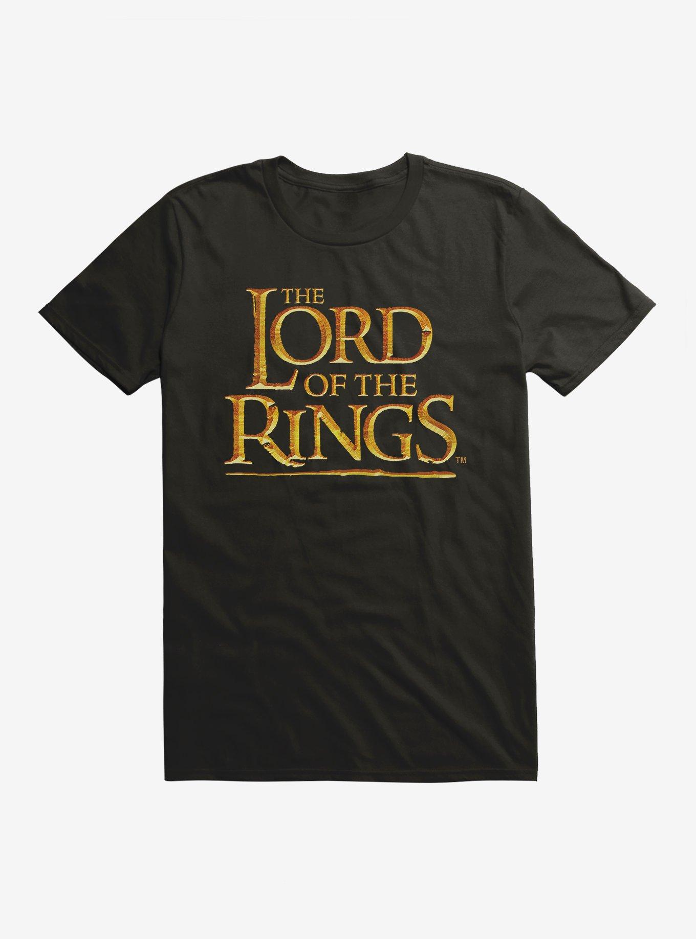 The Lord Of The Rings Title Logo T-Shirt, , hi-res