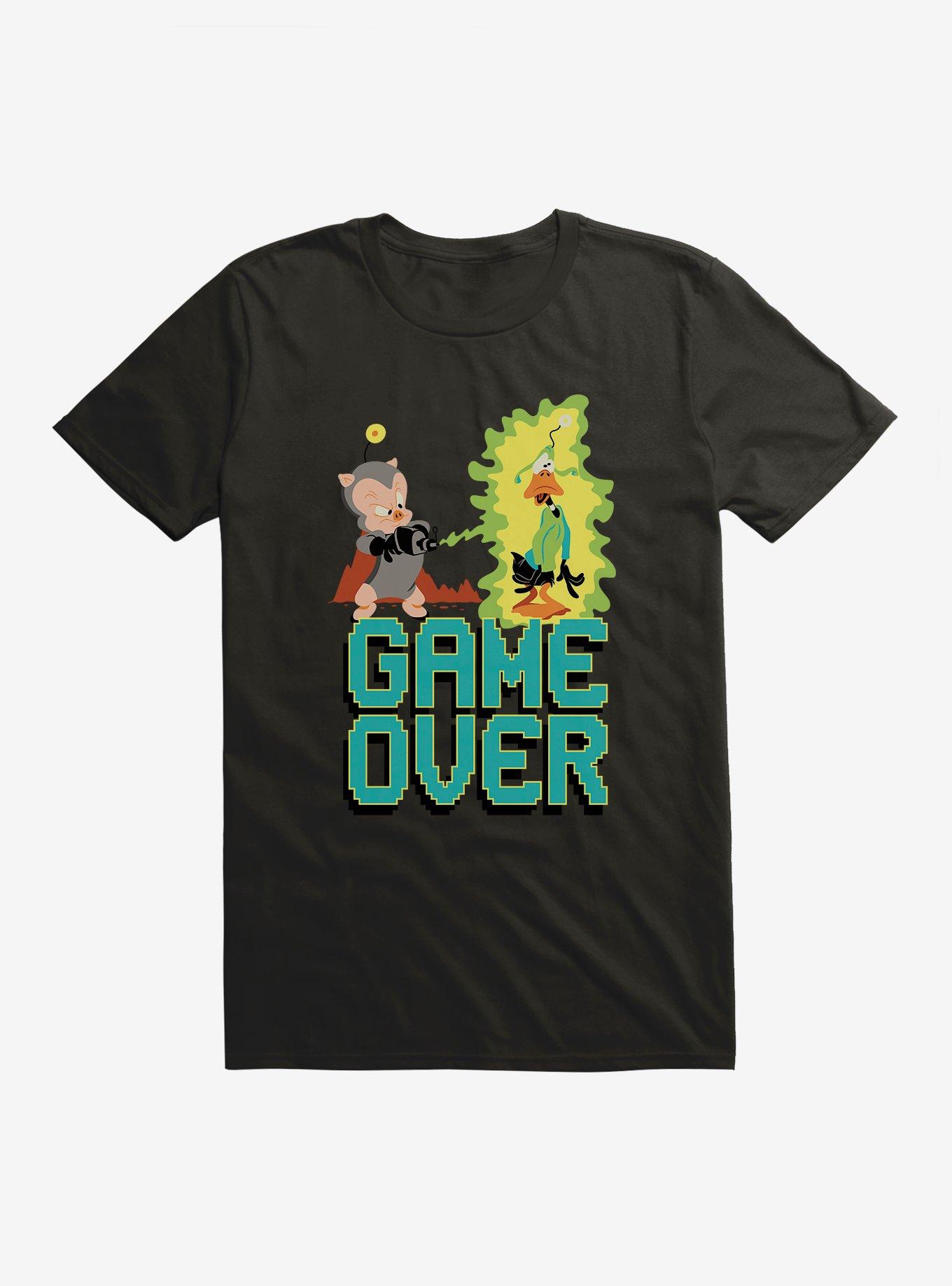 Looney Tunes Game Over Daffy Duck T-Shirt, , hi-res