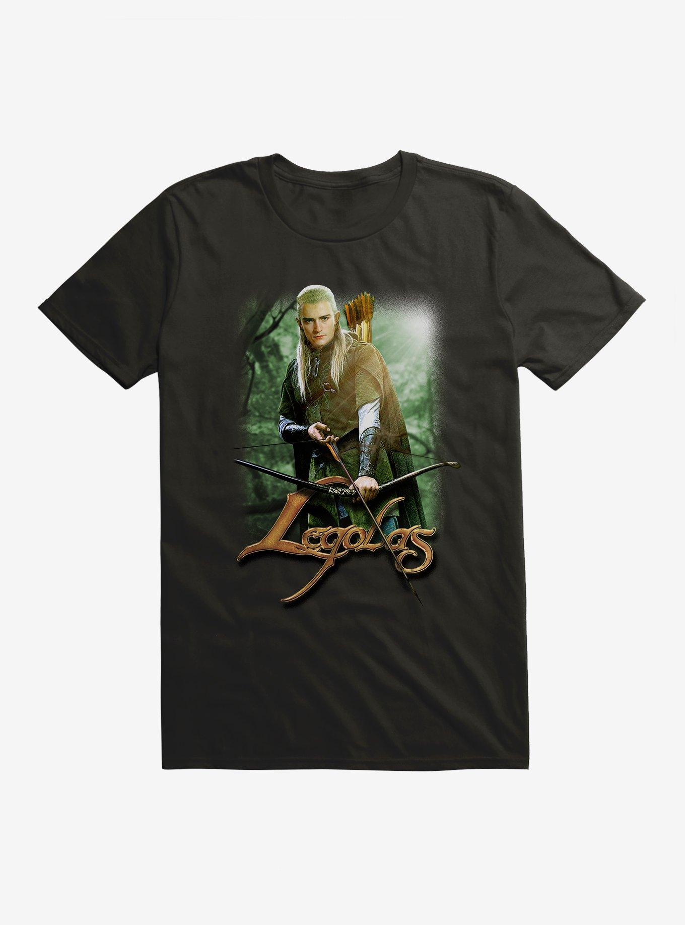 Lord Of The Rings Legolas T-Shirt, BLACK, hi-res