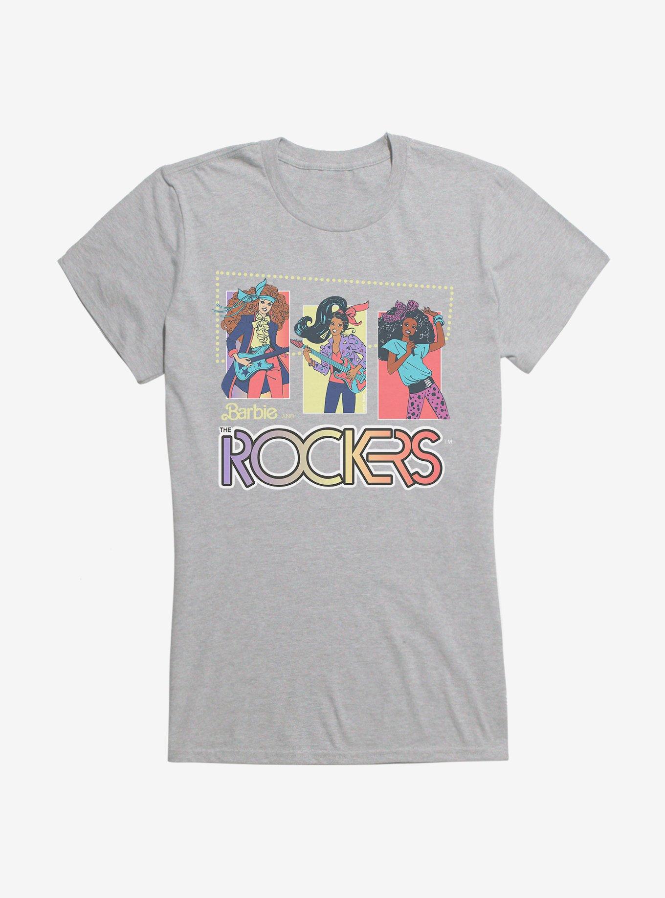 Barbie And The Rockers 80's Gradient Girls T-Shirt