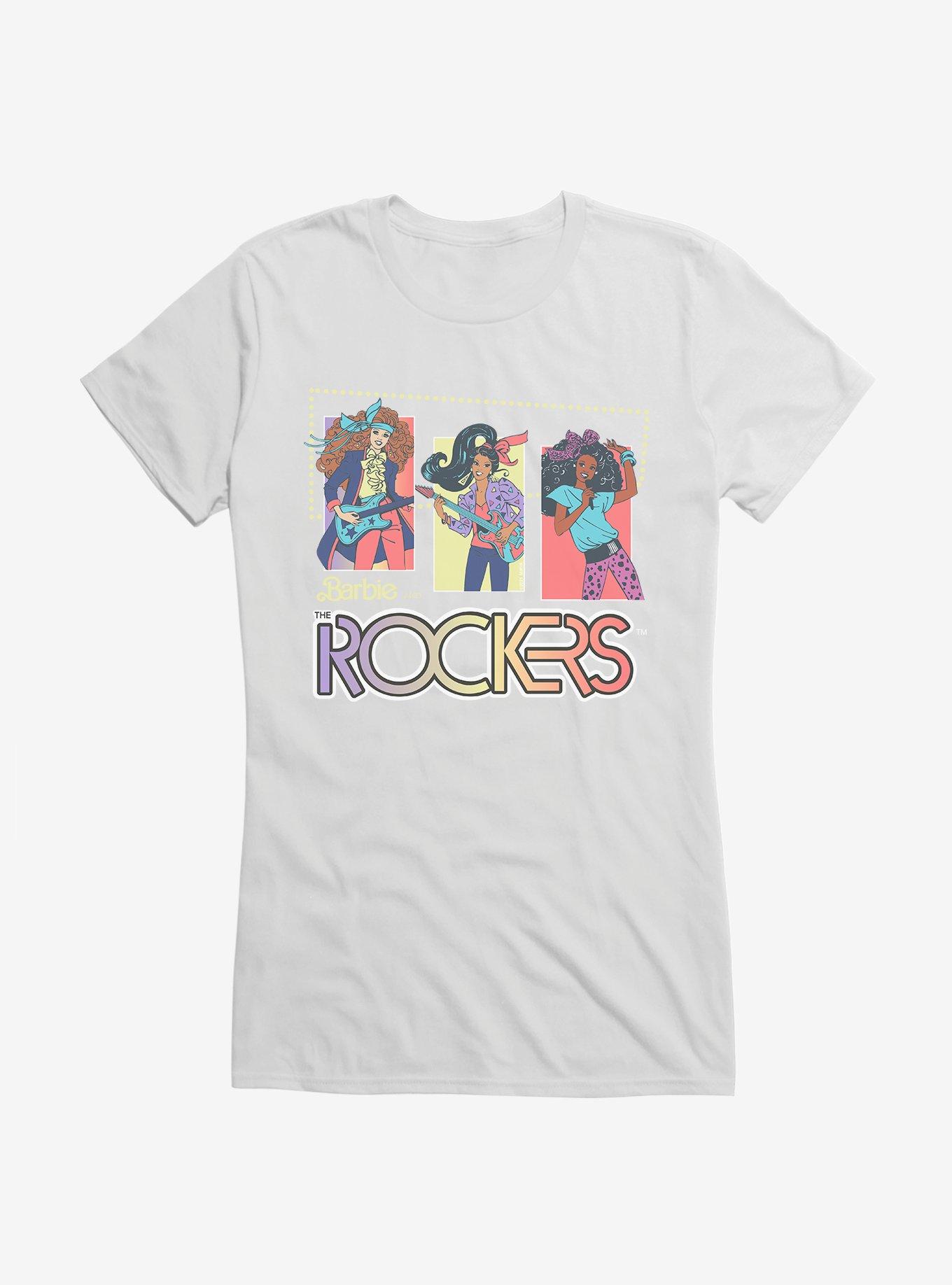 Barbie And The Rockers 80's Gradient Girls T-Shirt