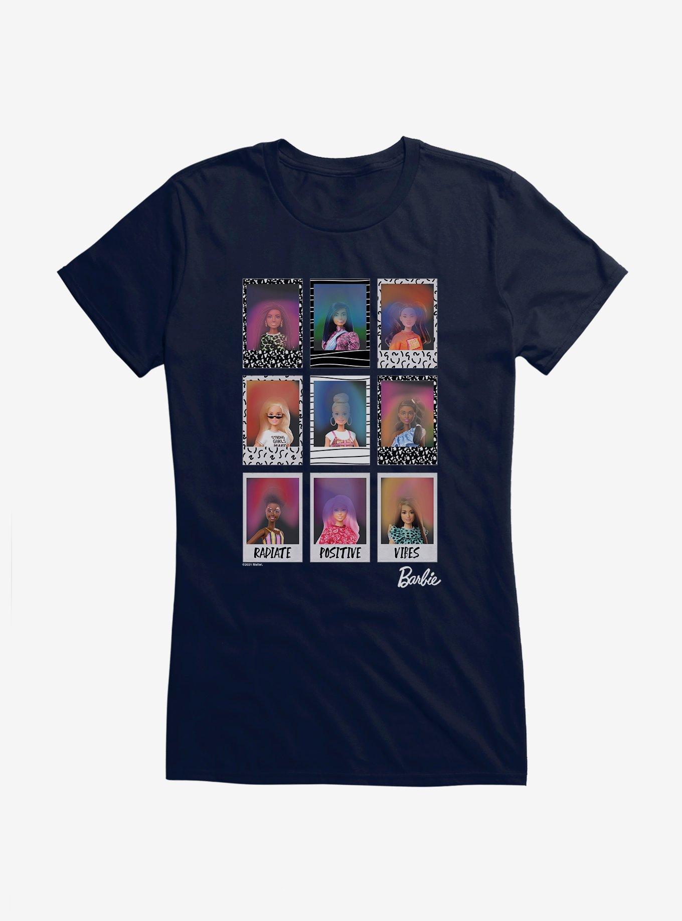 Barbie Haloween Radiate Good Vibes Girls T-Shirt, NAVY, hi-res