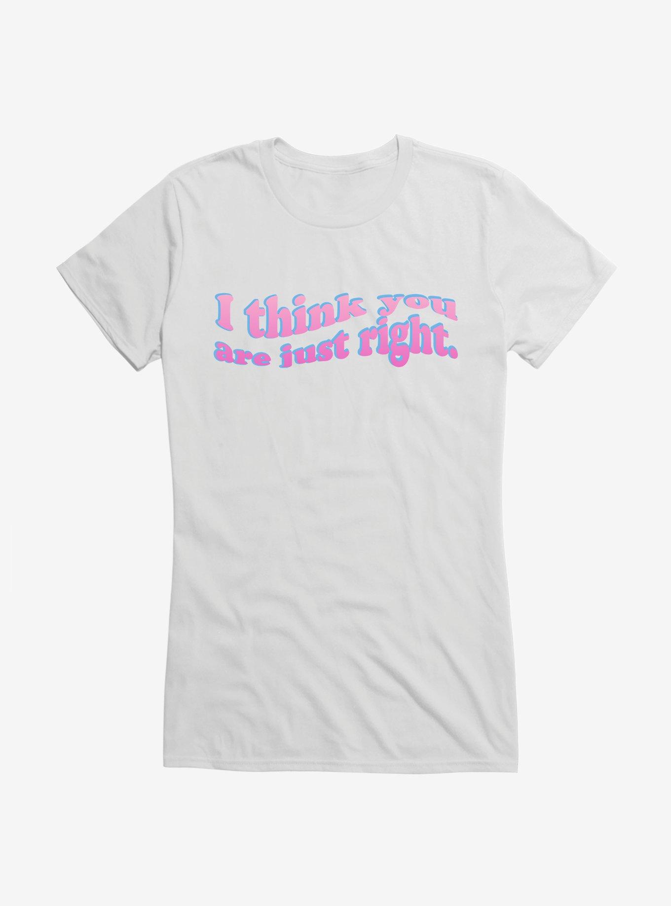 Barbie The Movie Just Right Girls T-Shirt, WHITE, hi-res
