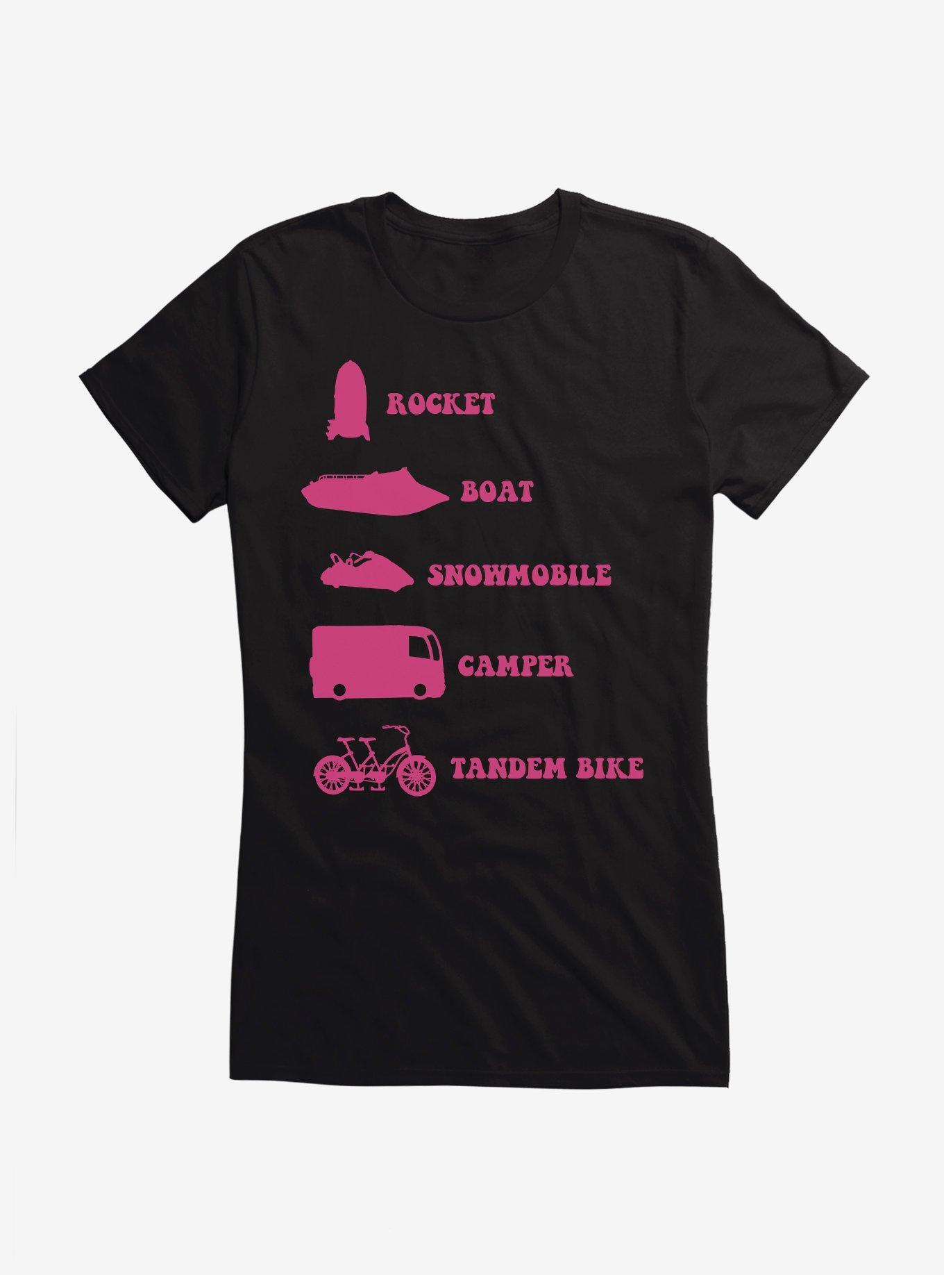 Barbie The Movie Vehicle Playset Silhouettes Girls T-Shirt