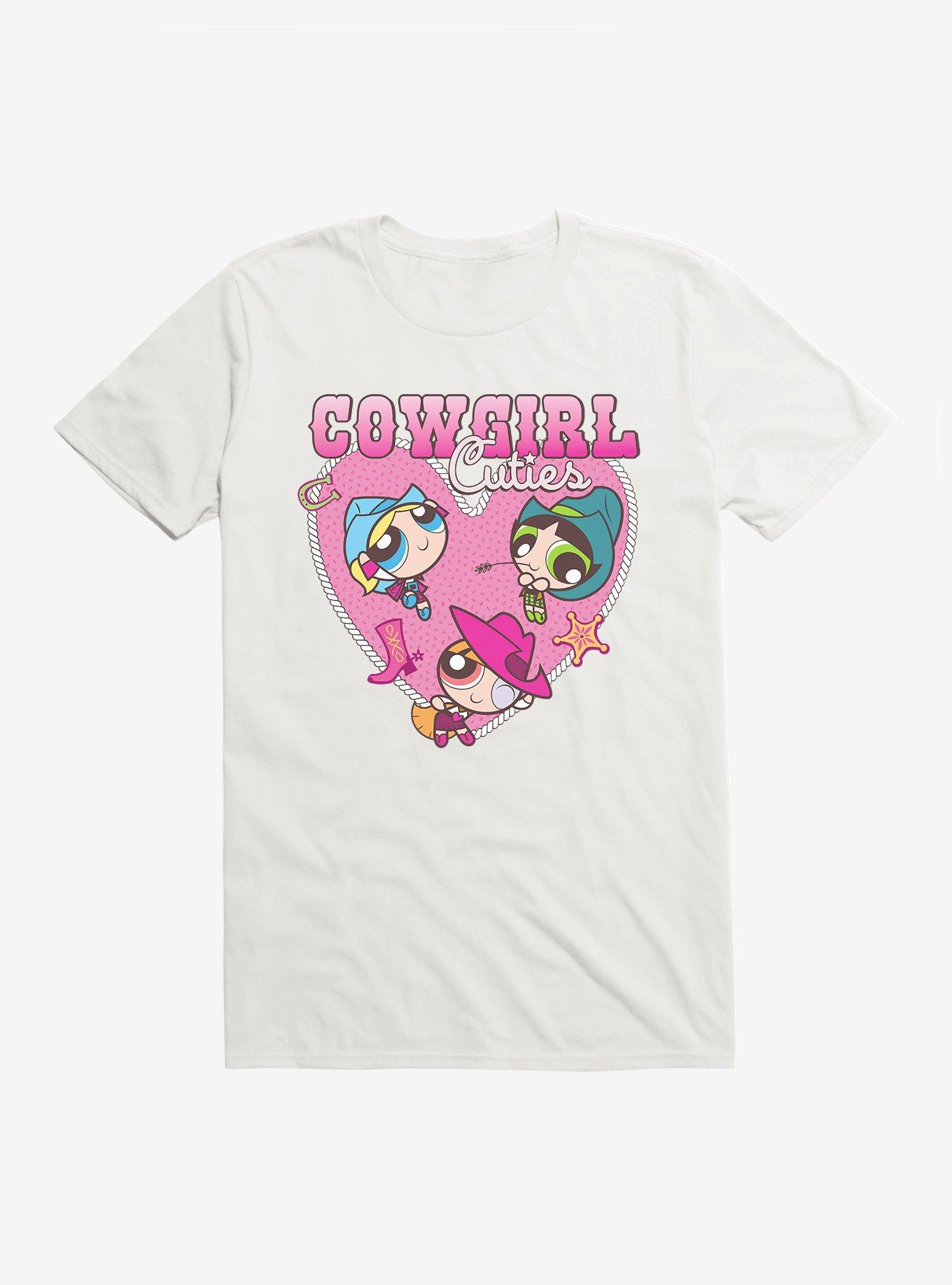 Powerpuff Cowgirl Cuties Rope Heart T-Shirt