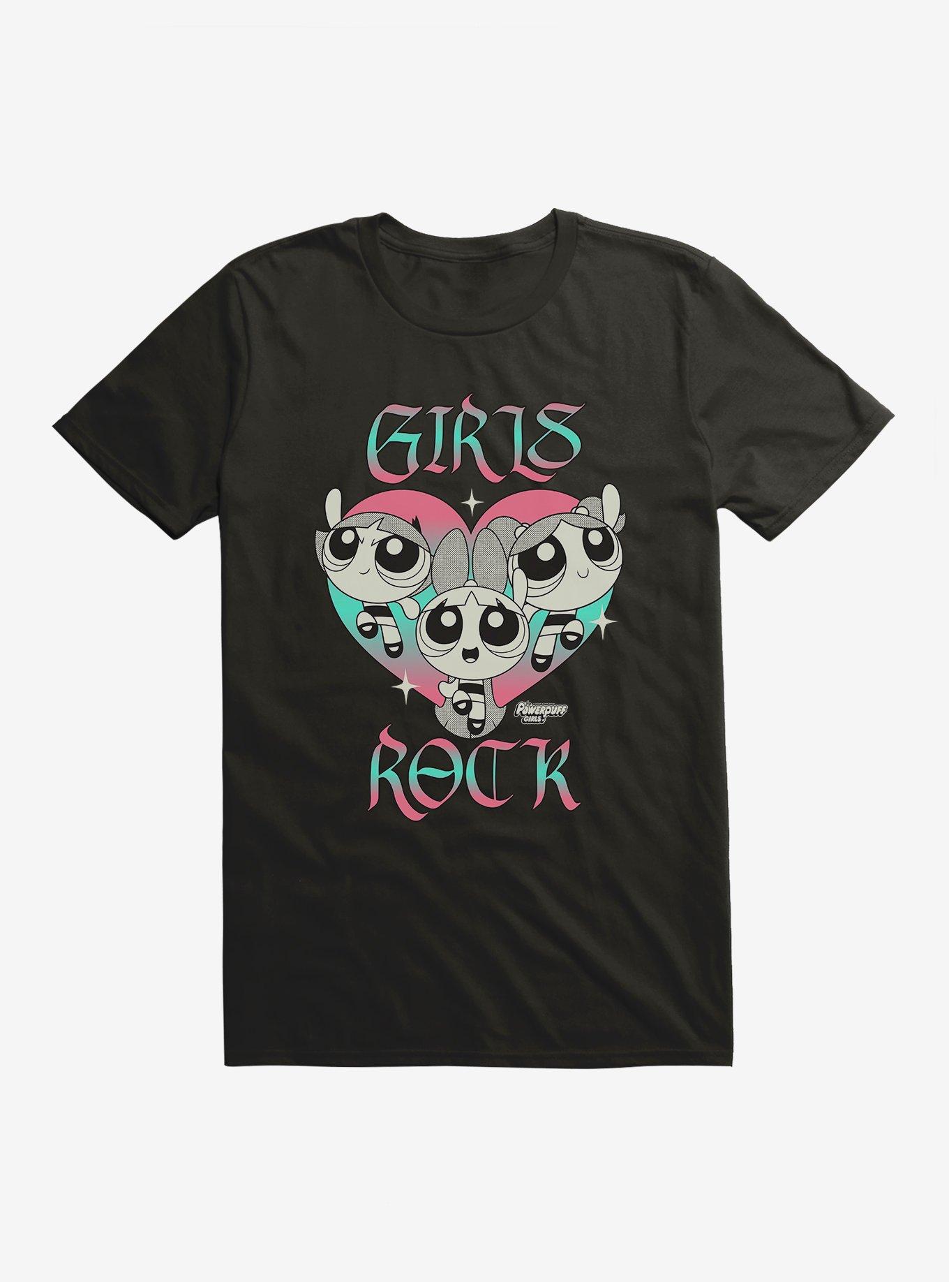 Powerpuff Girls Pose Girls Rock T-Shirt, , hi-res