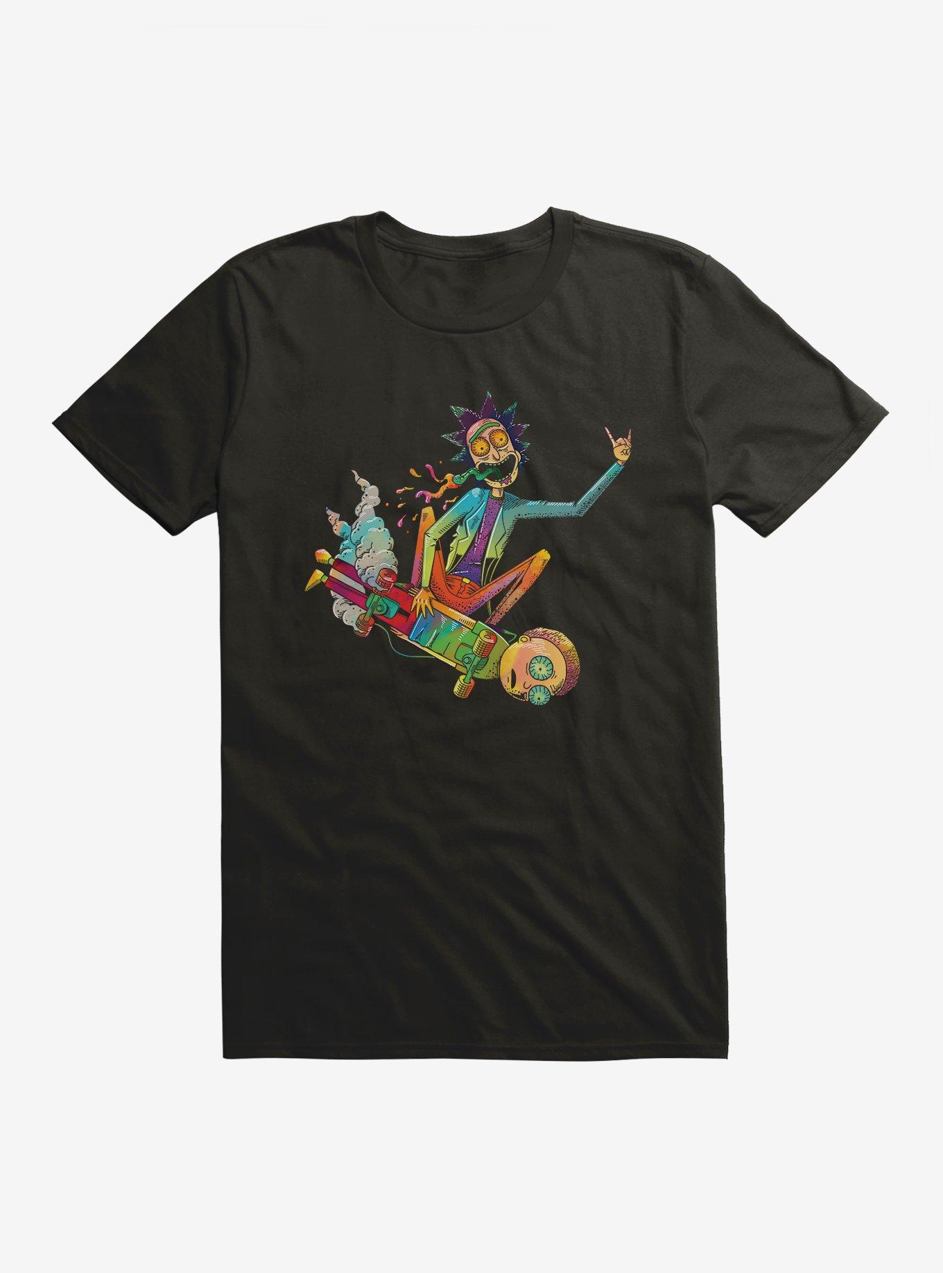 Rick And Morty Skateboard T-Shirt