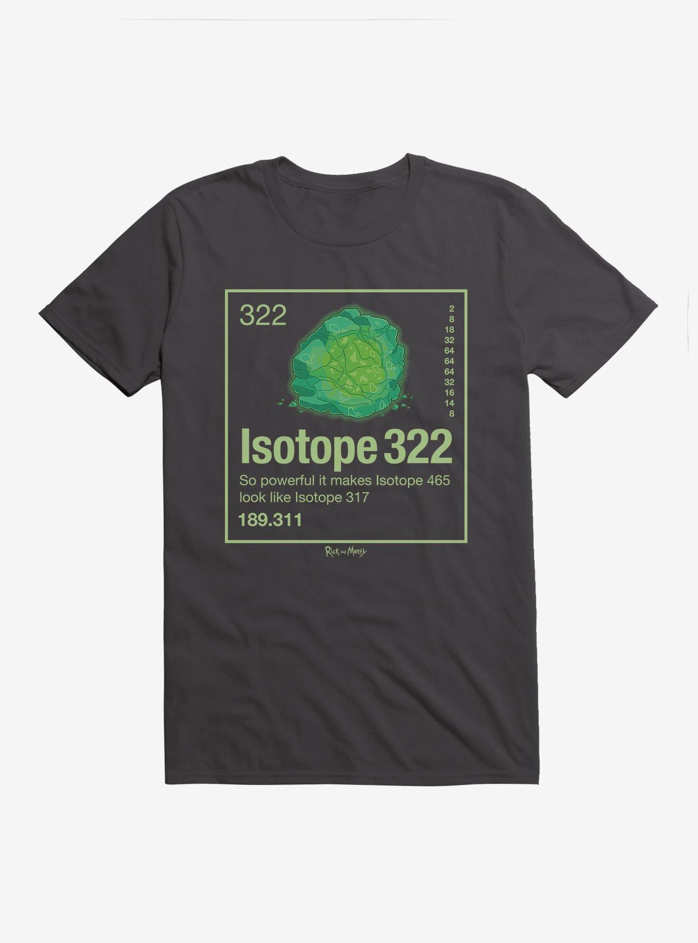 Rick And Morty Isotope 322 T-Shirt, HEAVY METAL, hi-res