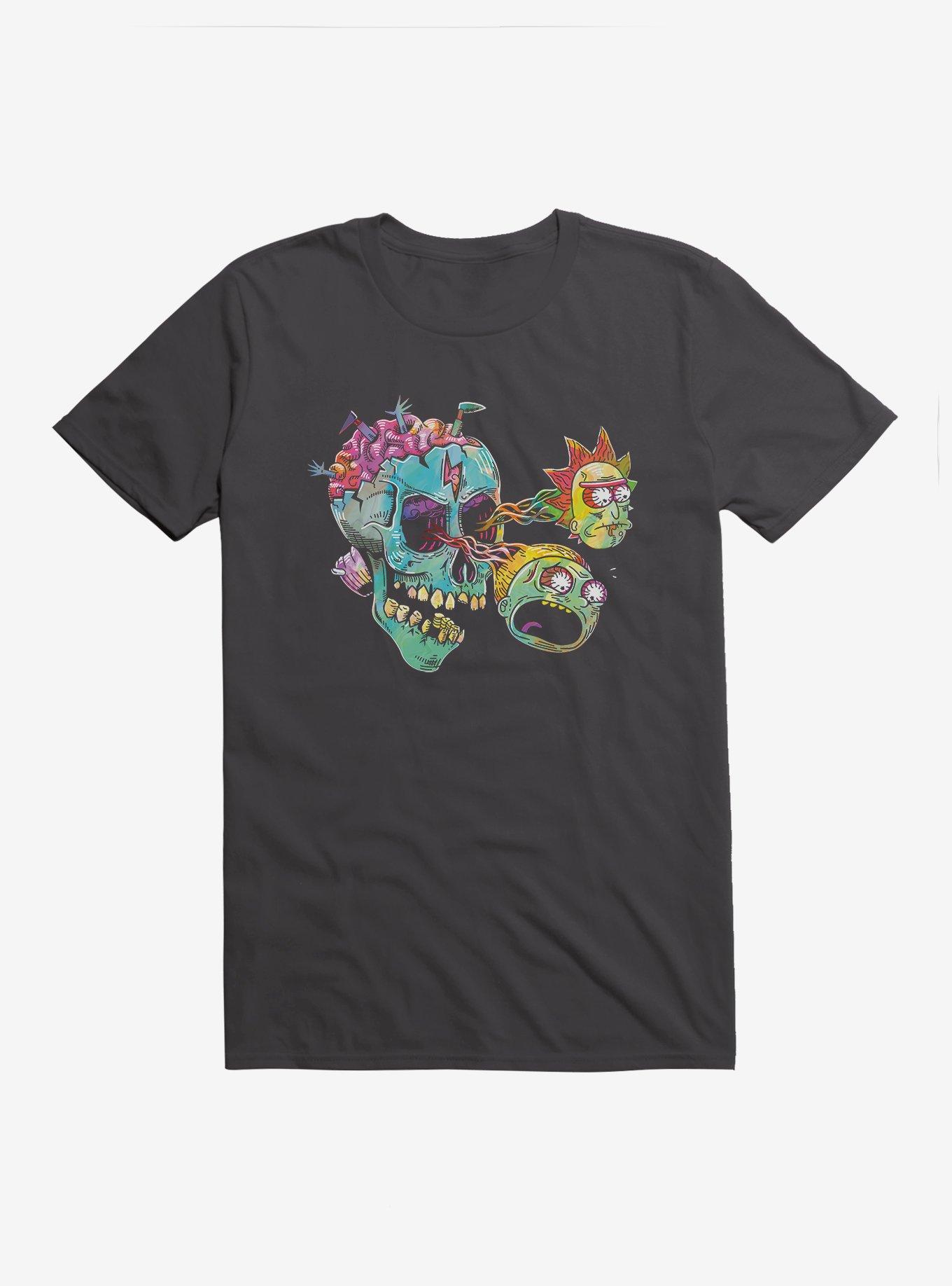 Rick And Morty Skull Eyes T-Shirt, , hi-res