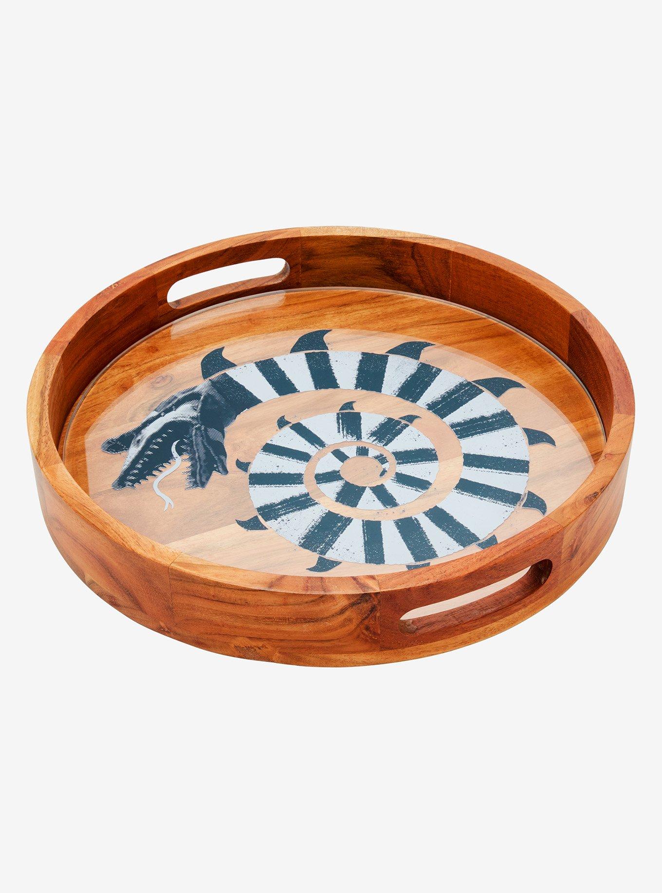 Beetlejuice Sandworm Round Serving Tray