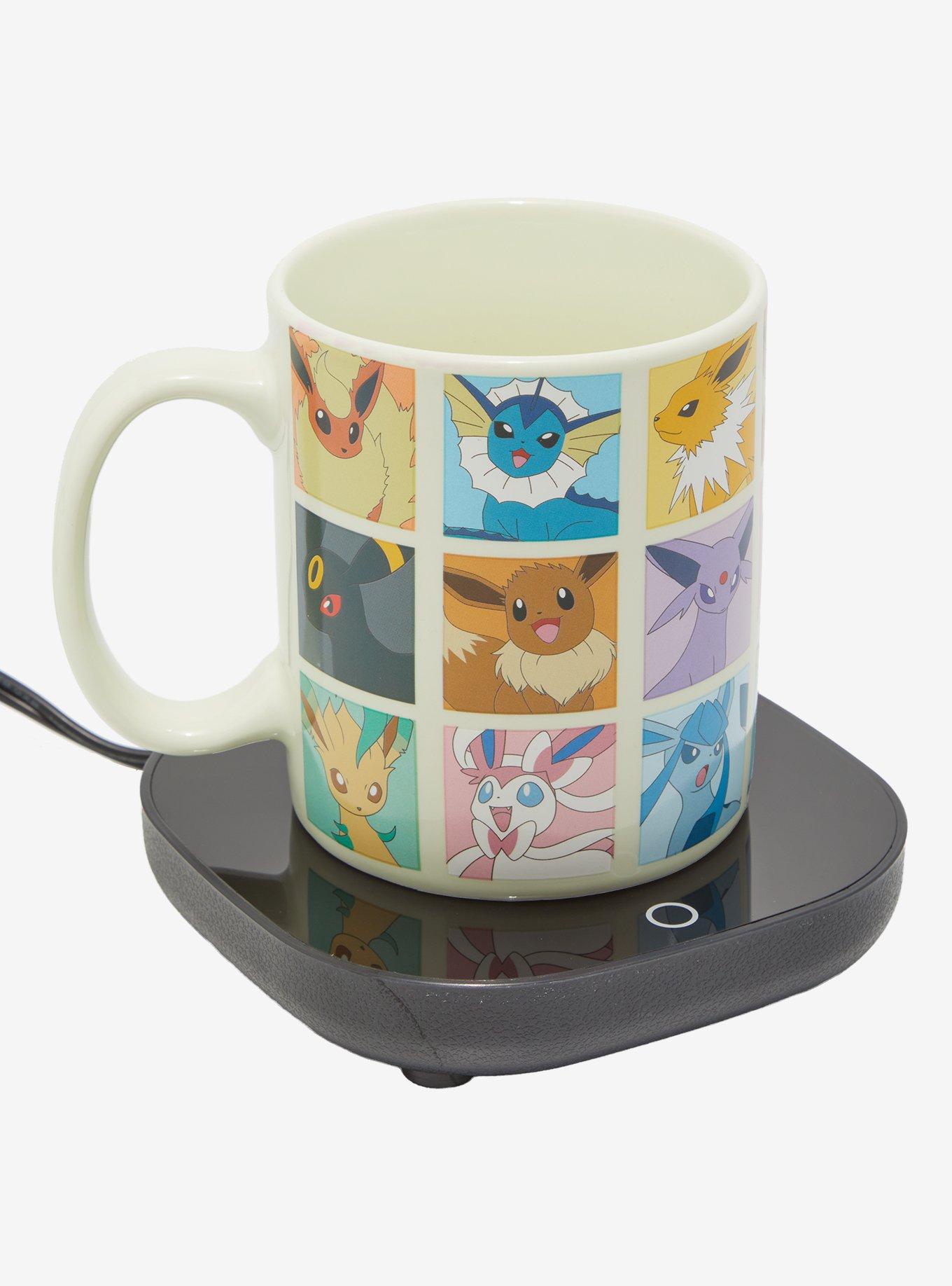 Pokémon Eevee Evolutions Mug with Warmer, , hi-res