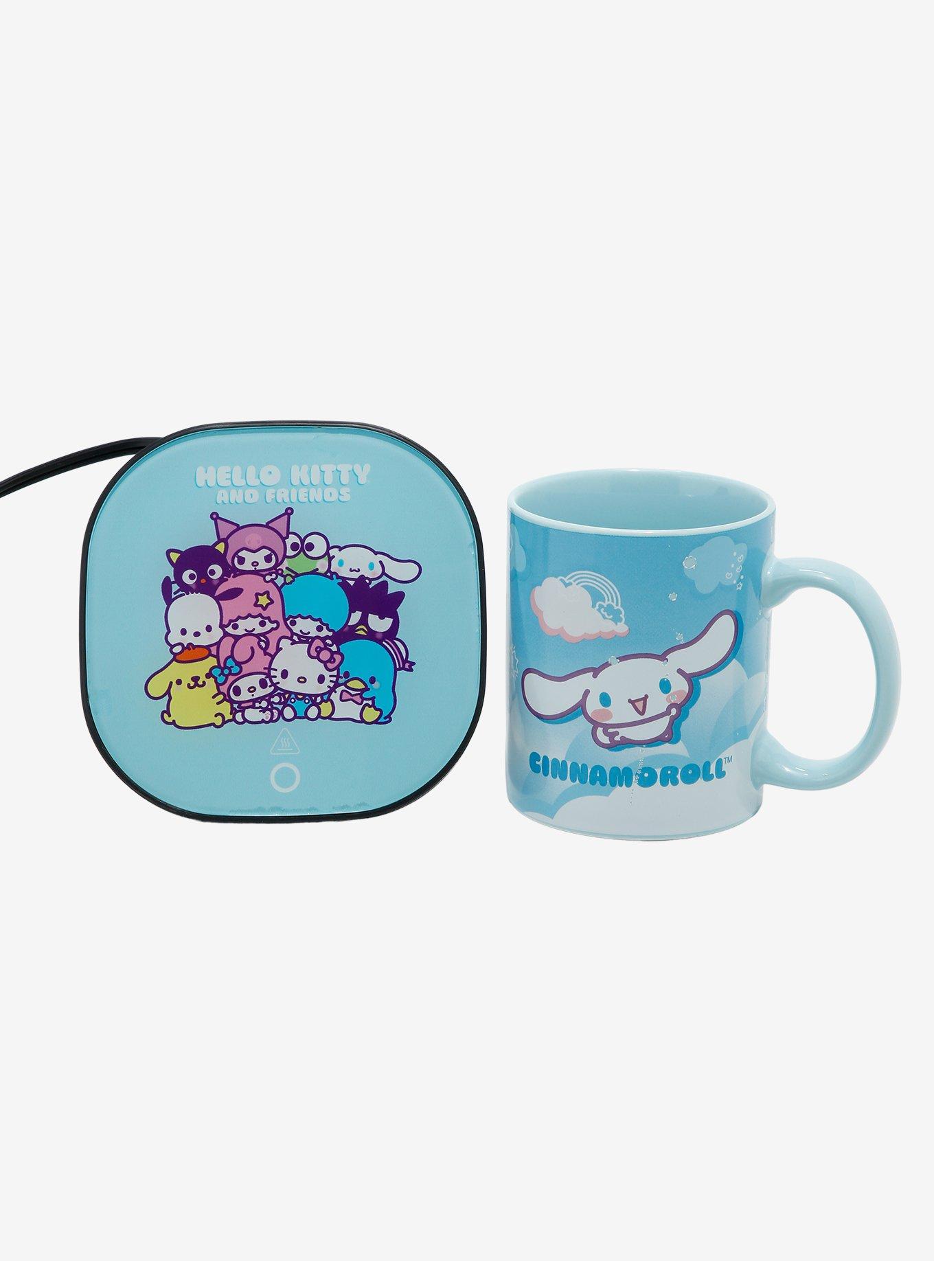 Sanrio Cinnamoroll Cloud Mug with Warmer, , hi-res