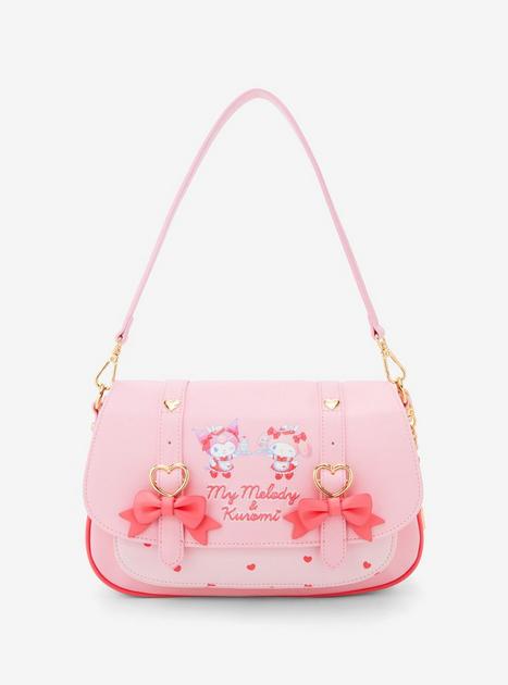 【LeSportsac】サンリオMYMELODY KUROMI BOW LARGE EMERALD TOTE LeSportsac x My Melody Kuromi Large Emerald Tote Bag 1589