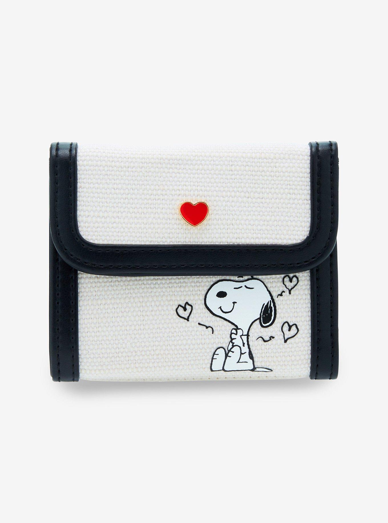 Peanuts Snoopy Heart Small Snap Wallet - BoxLunch Exclusive | BoxLunch