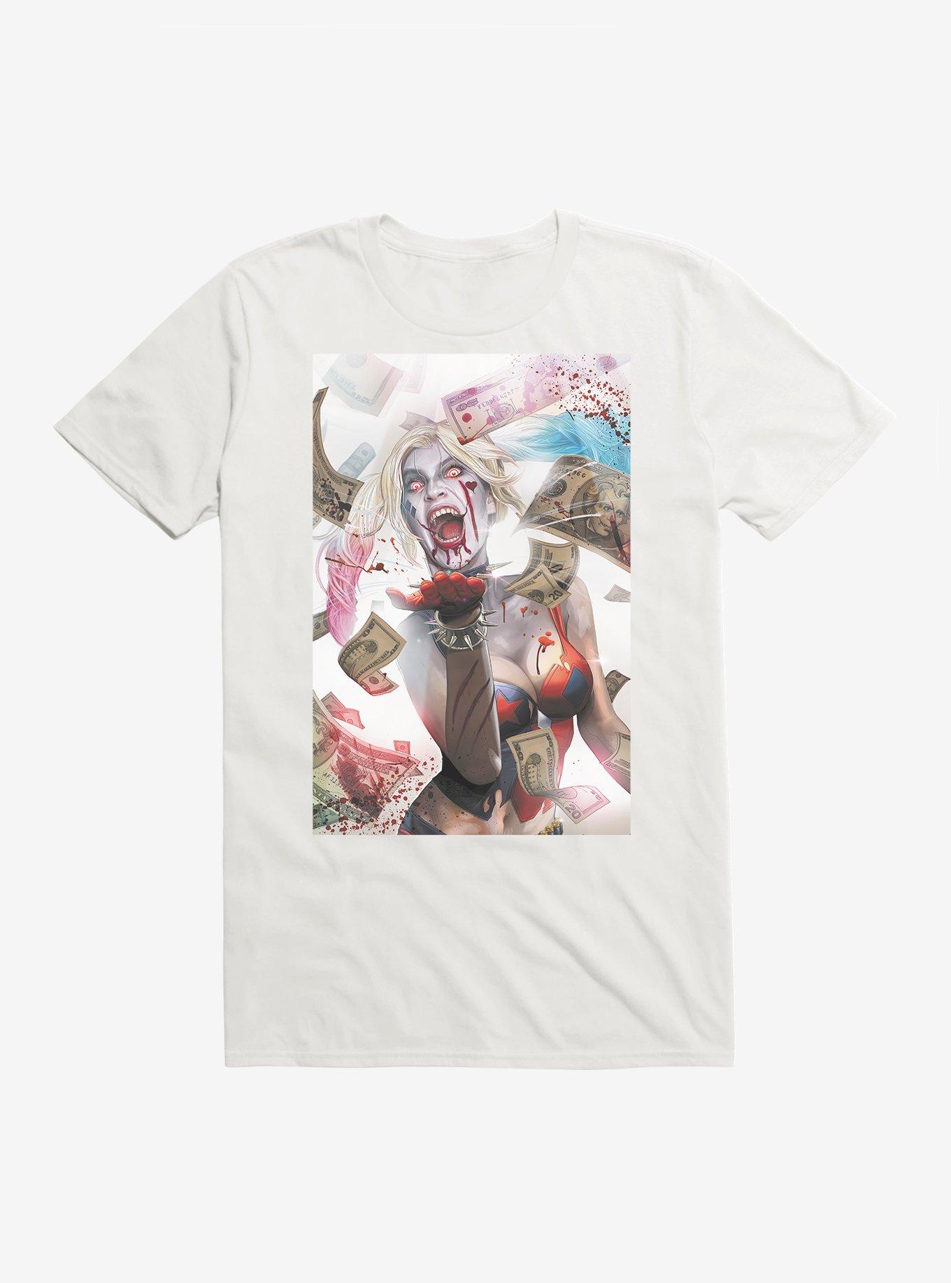 Fandome Batman Deceased Zombie Harley Quinn T-Shirt, , hi-res