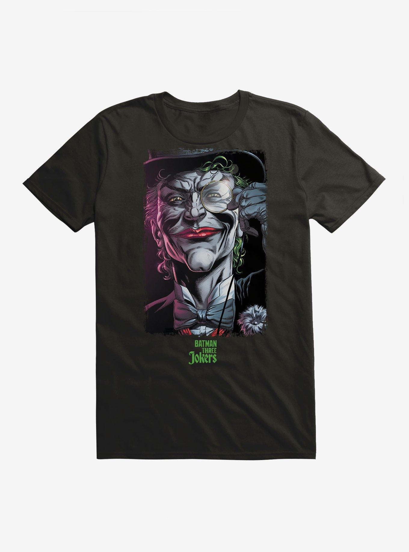Batman: Three Jokers Monocle T-Shirt, , hi-res