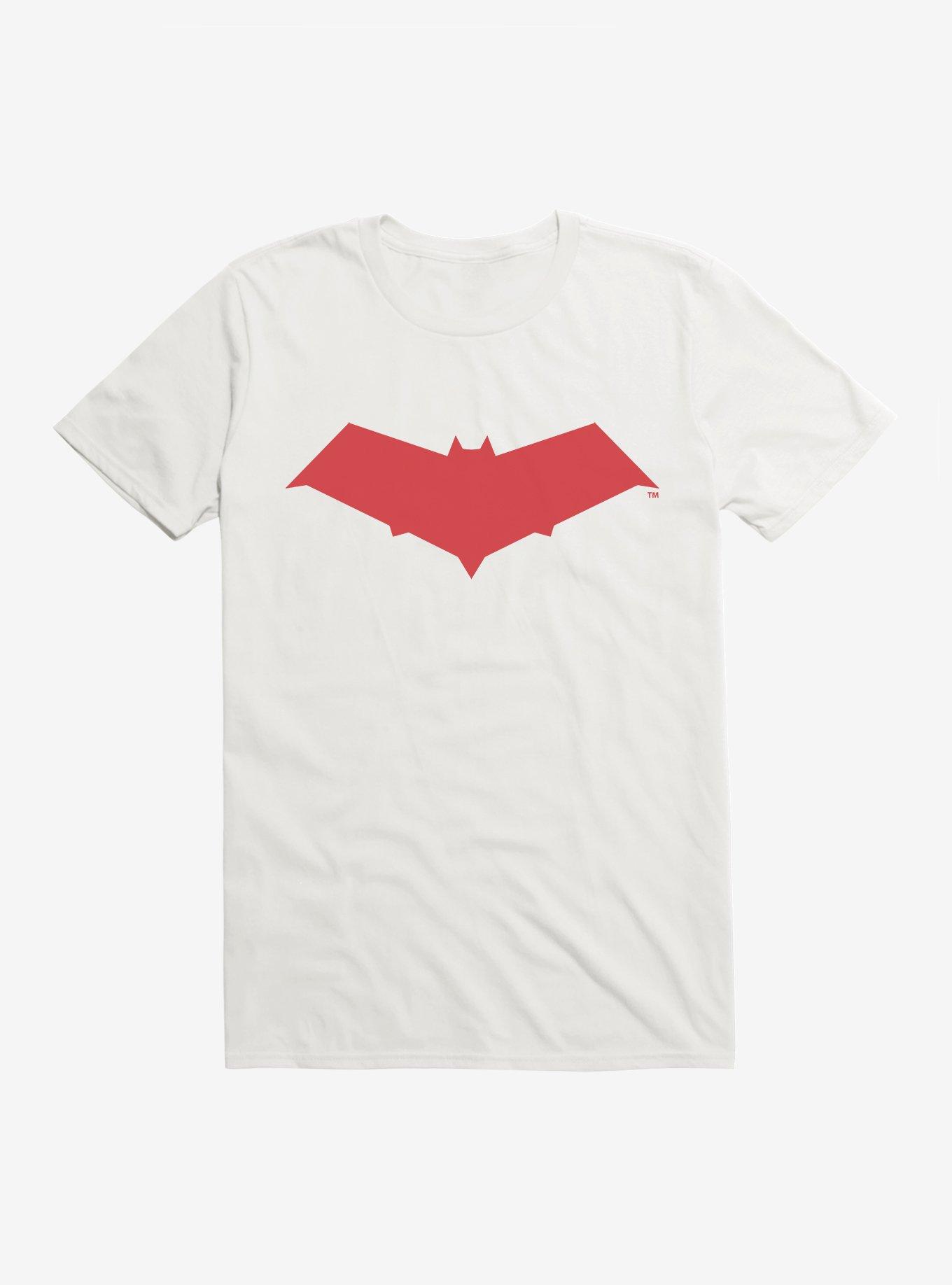 Red Hood Logo T-Shirt, WHITE, hi-res