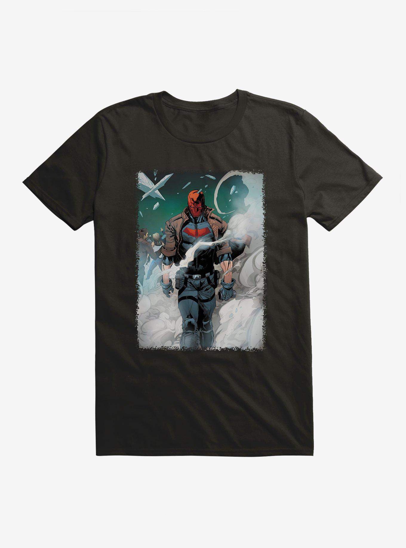 Red Hood Smoke T-Shirt, BLACK, hi-res