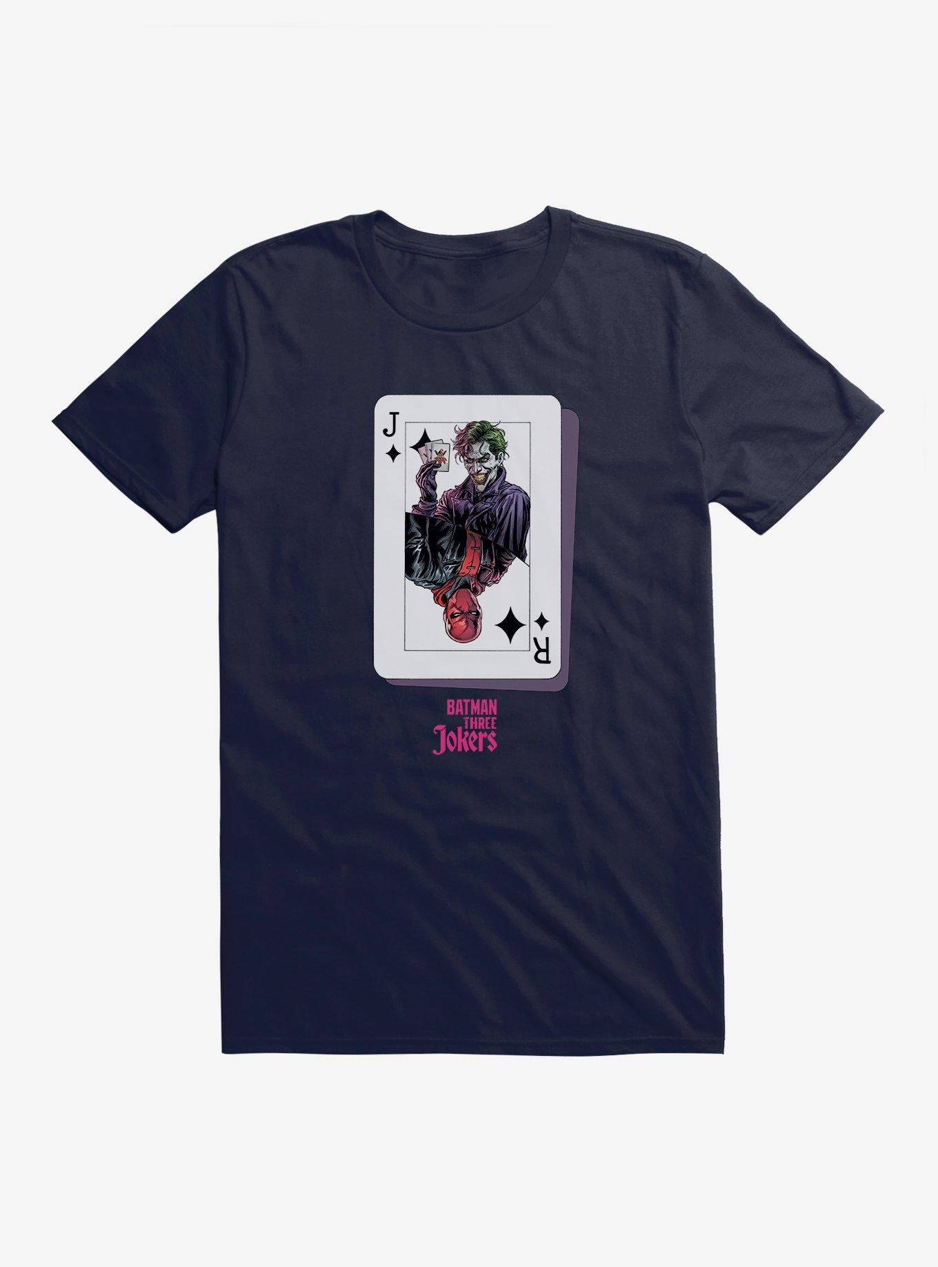 Batman: Three Jokers Red Hood Joker Card T-Shirt, , hi-res