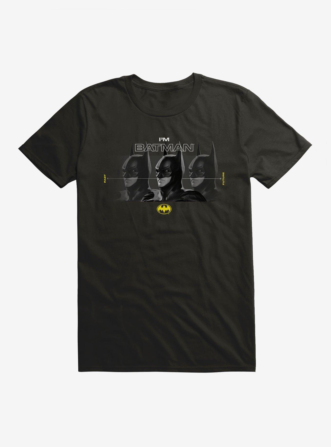 The Flash Batman Past To Future T-Shirt, BLACK, hi-res