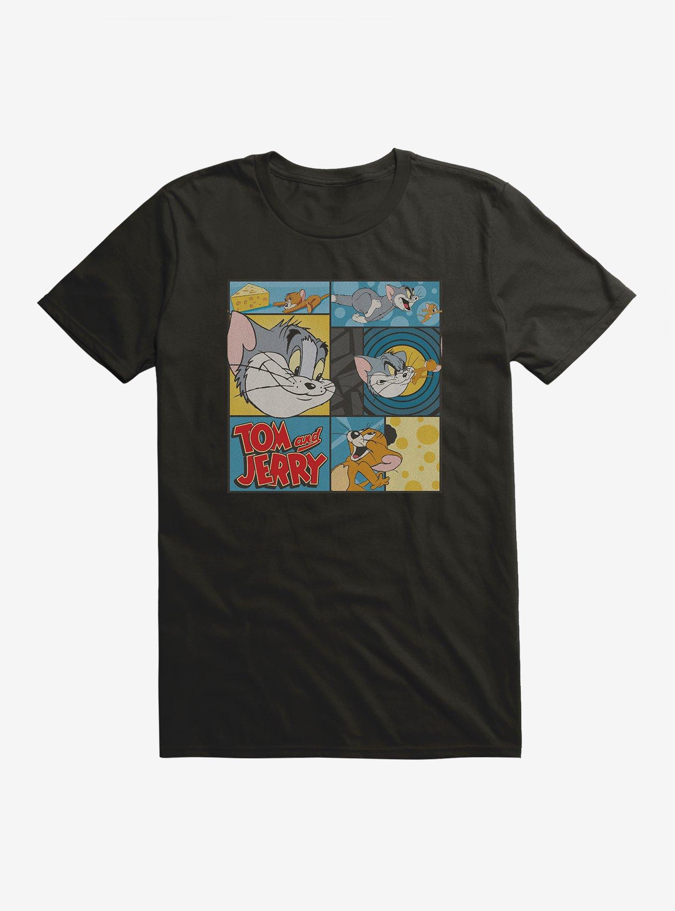 Tom And Jerry All The Cheese T-Shirt, BLACK, hi-res