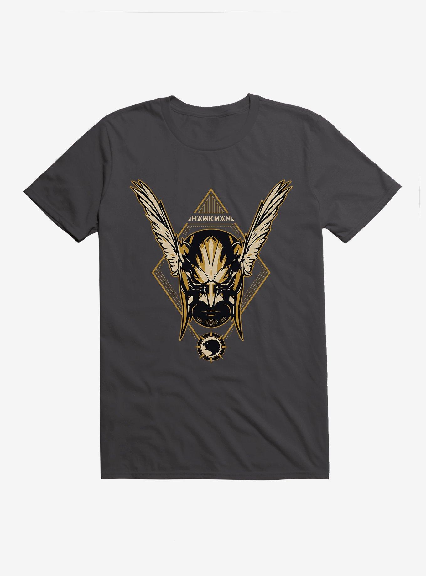 DC Comics Black Adam Hawkman Face T-Shirt, , hi-res