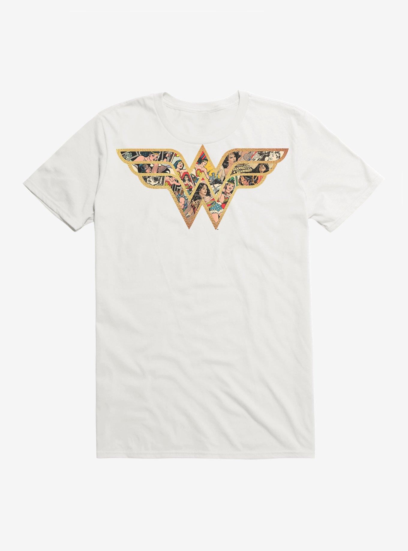 DC Comics Wonder Woman Tile Logo T-Shirt