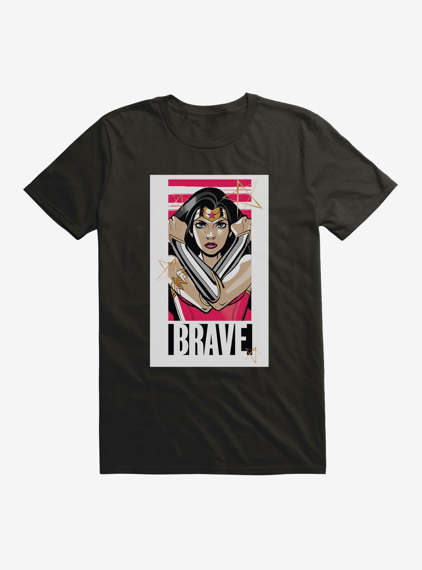 DC Comics Wonder Woman Brave T-Shirt, BLACK, hi-res