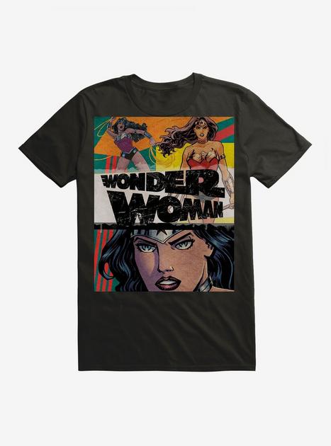 DC Comics Wonder Woman Iconic T-Shirt - BLACK | BoxLunch