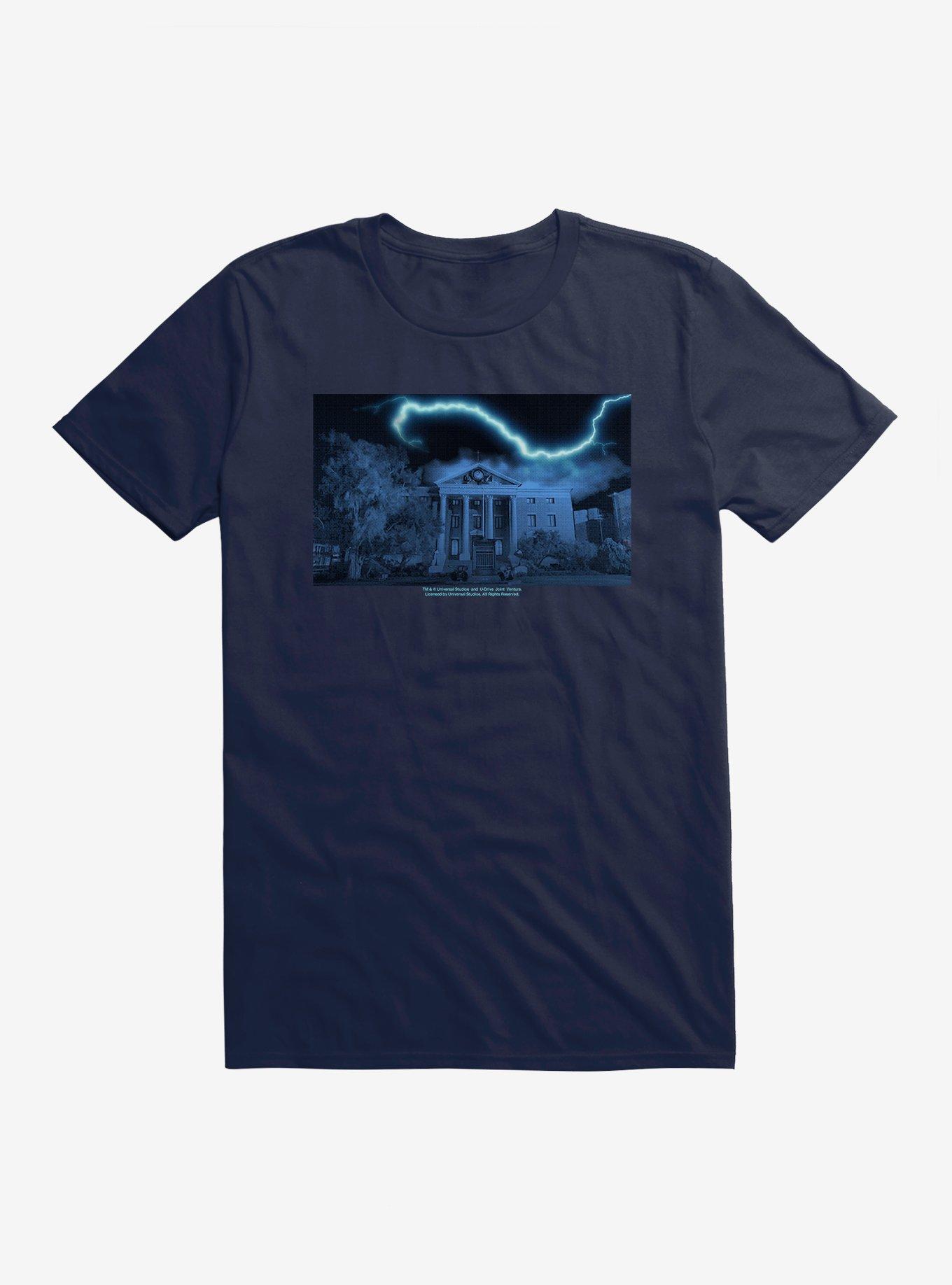 Back To The Future Clock Tower T-Shirt, , hi-res