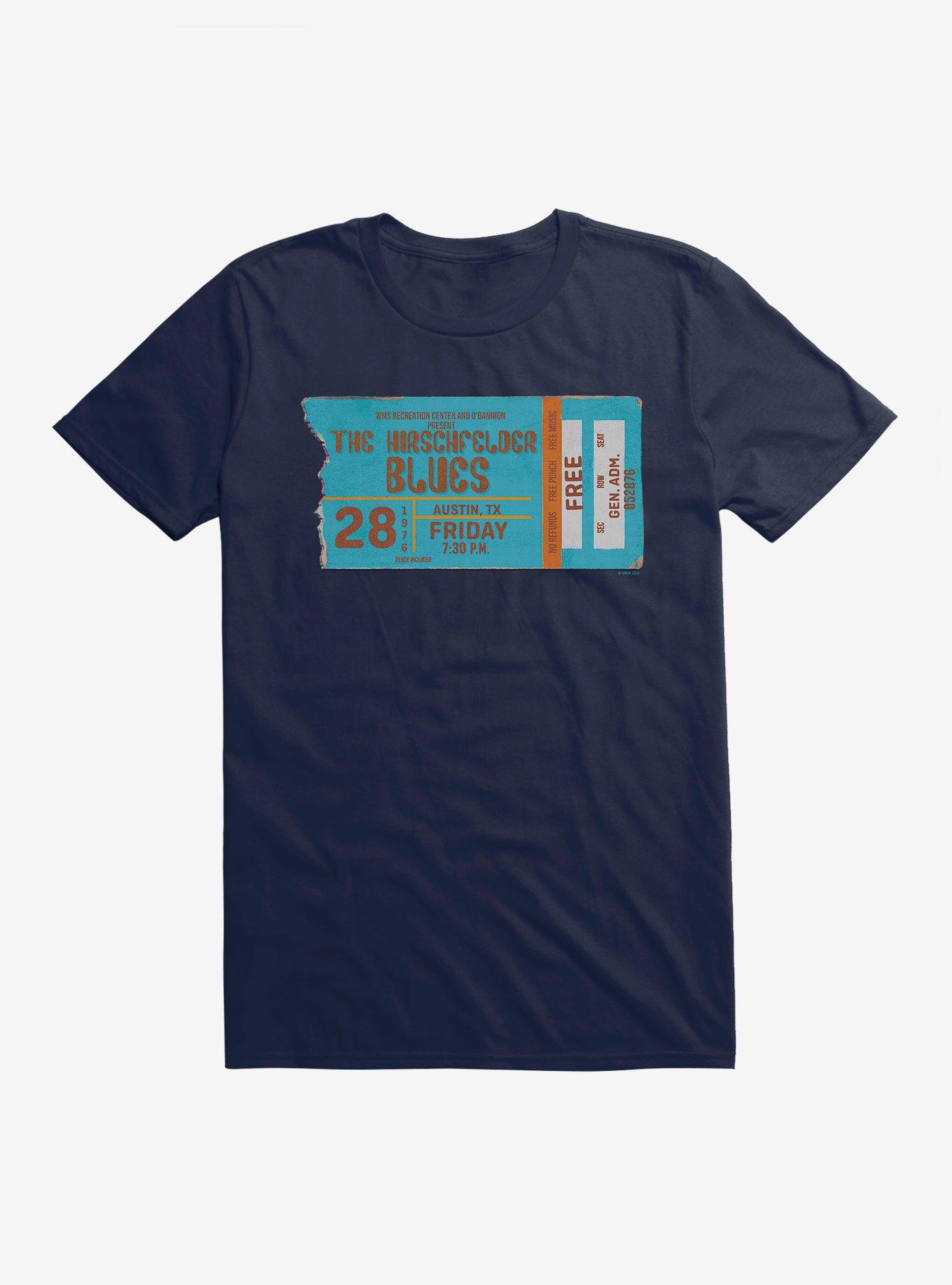 Dazed And Confused Hirschfelder Ticket T-Shirt, MIDNIGHT NAVY, hi-res