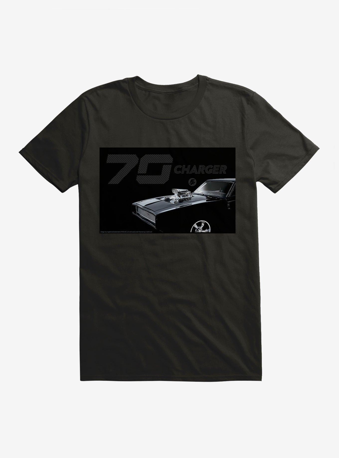 Fast & Furious '70 Charger T-Shirt, BLACK, hi-res