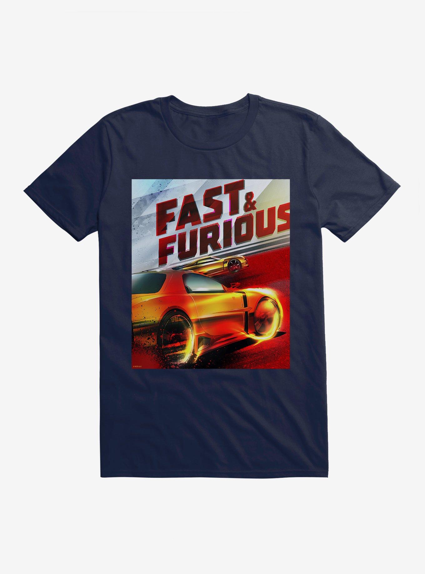 Fast & Furious Out Racing T-Shirt, MIDNIGHT NAVY, hi-res