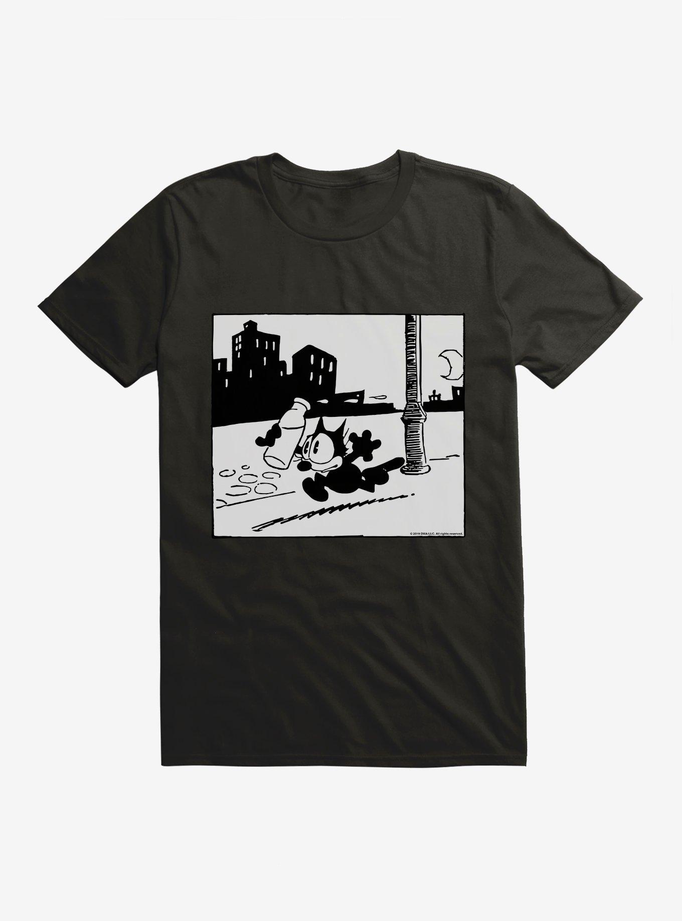 Felix The Cat Got Milk T-Shirt