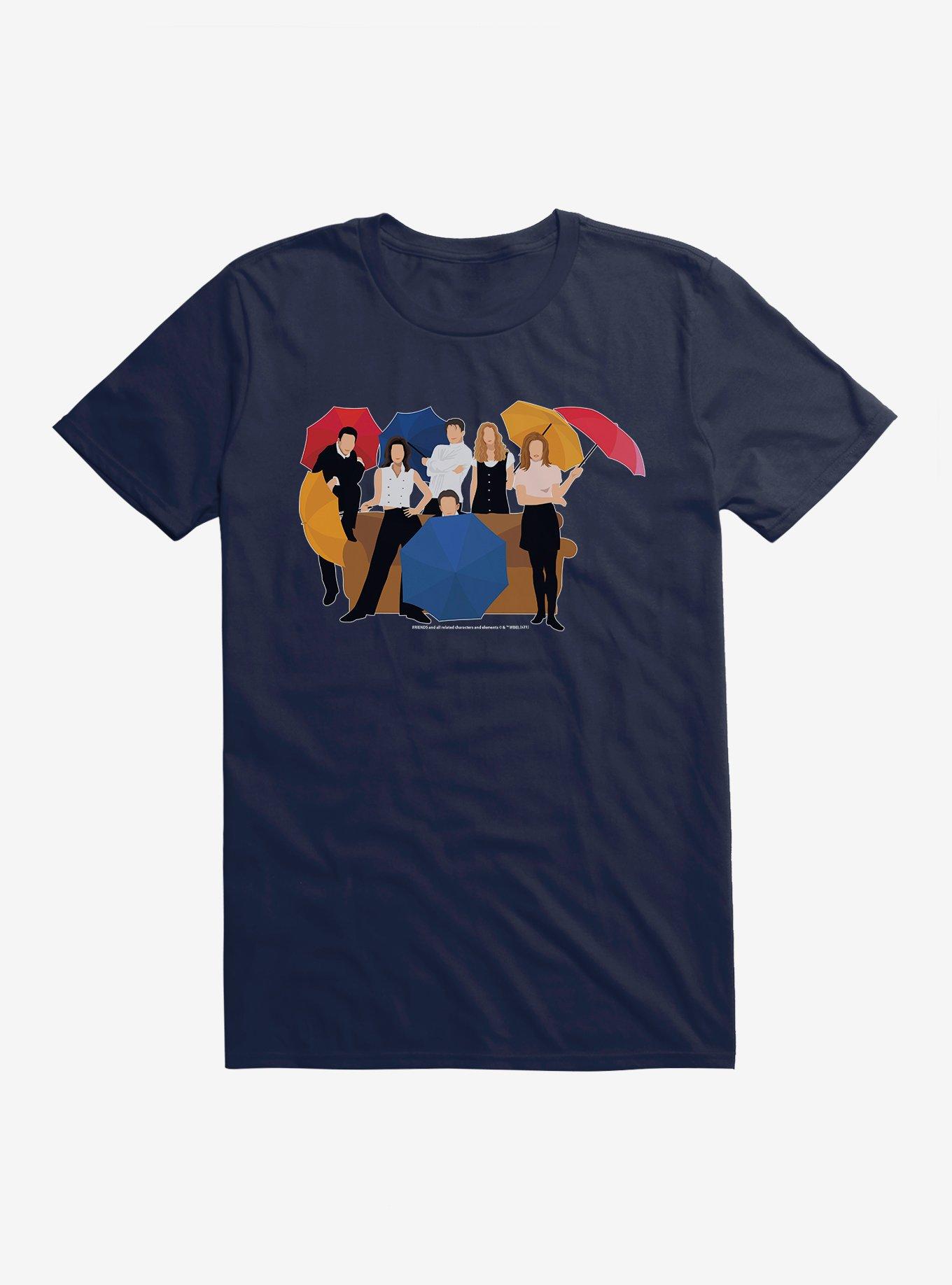 Friends Character Silhouettes T-Shirt, , hi-res