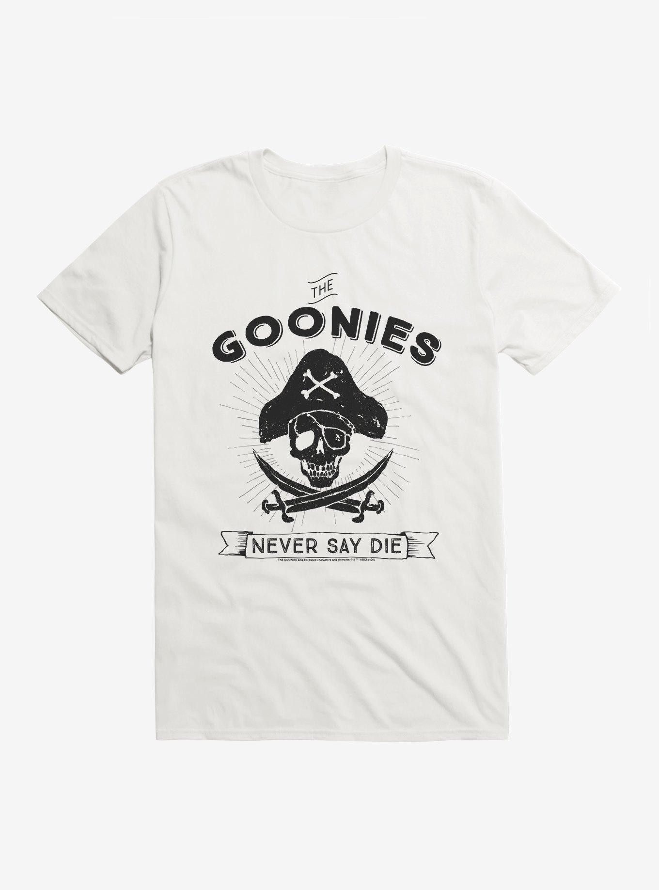 The Goonies Never Say Die T-Shirt, WHITE, hi-res