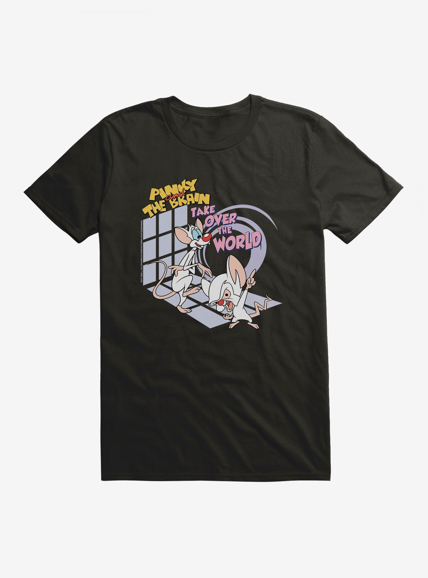 Animaniacs Pinky And The Brain Takeover T-Shirt, , hi-res