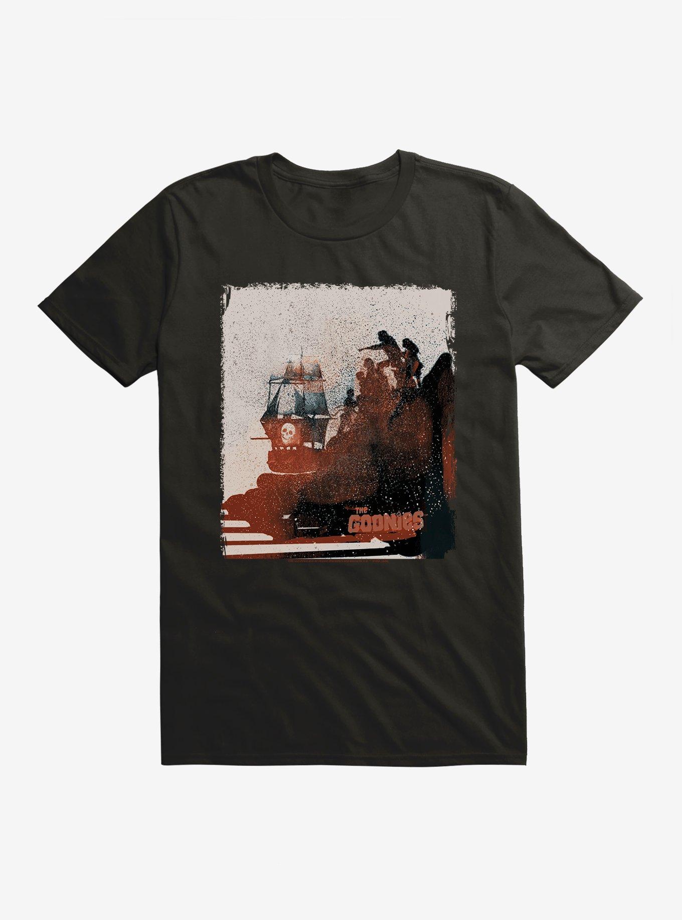 The Goonies Ship Into Sea T-Shirt, , hi-res