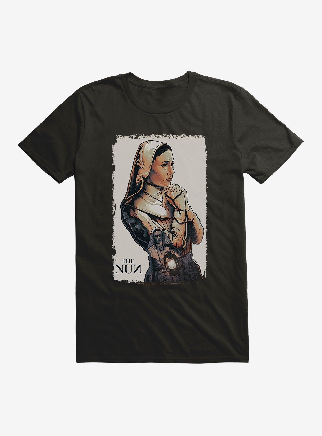 The Nun Praying Hands T-Shirt