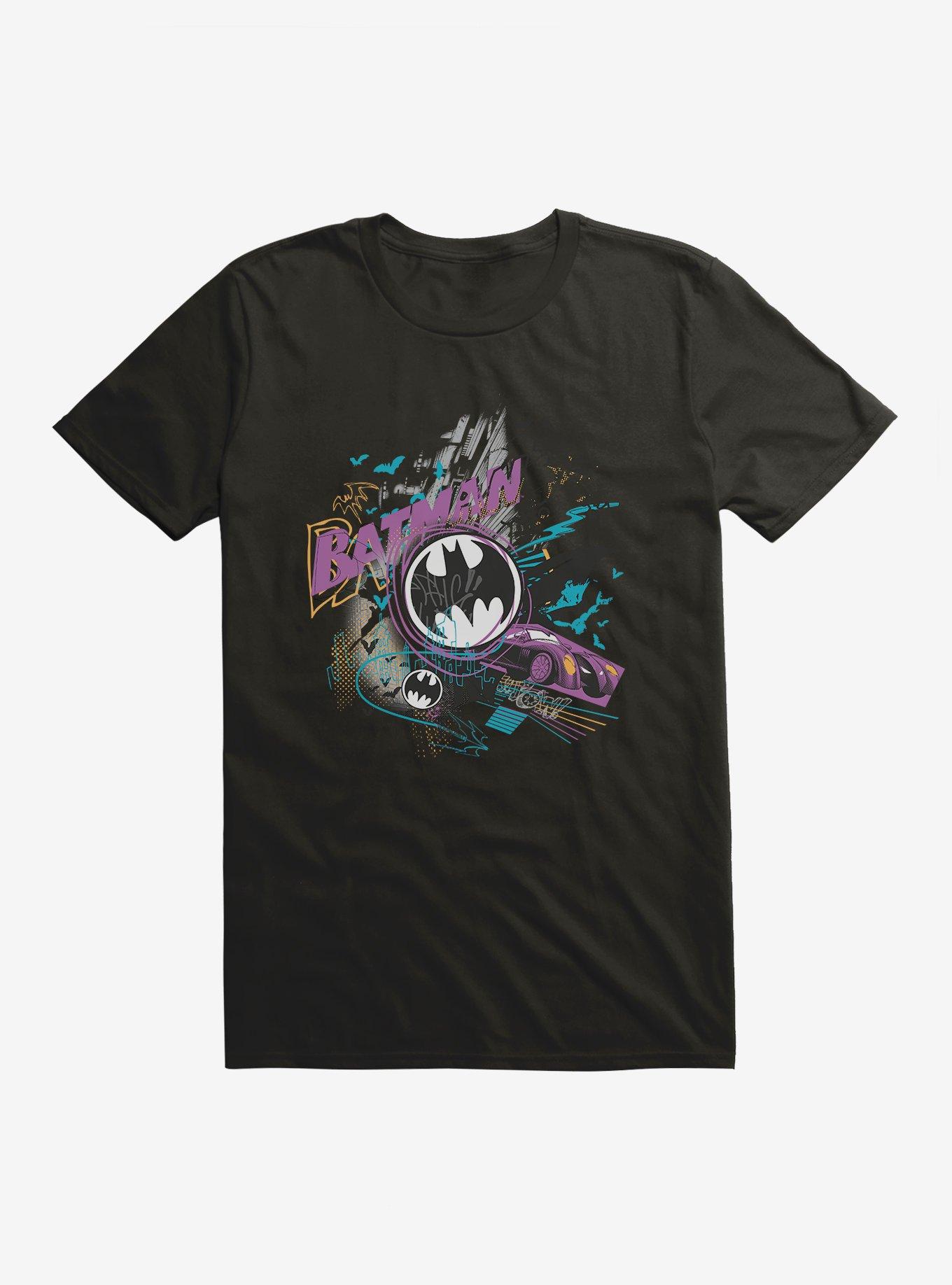 Batman Logo Collage T-Shirt, , hi-res