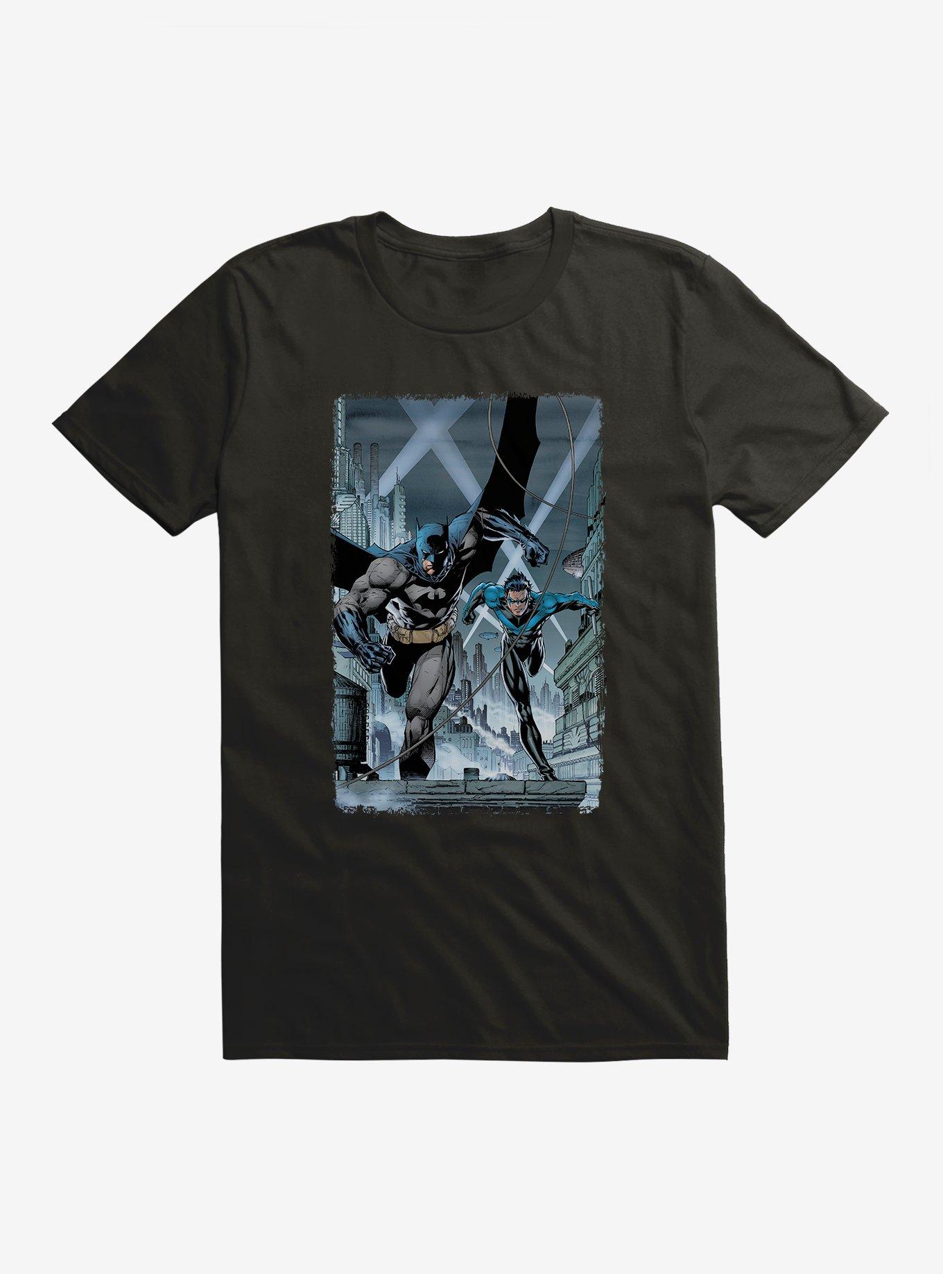Batman Nightwing Chase T-Shirt, BLACK, hi-res