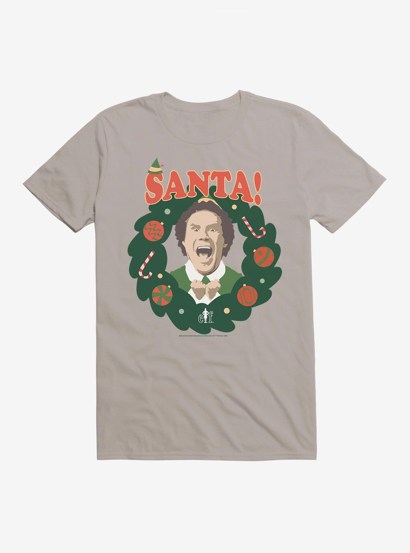 Elf Santa Buddy Wreathe T-Shirt, , hi-res