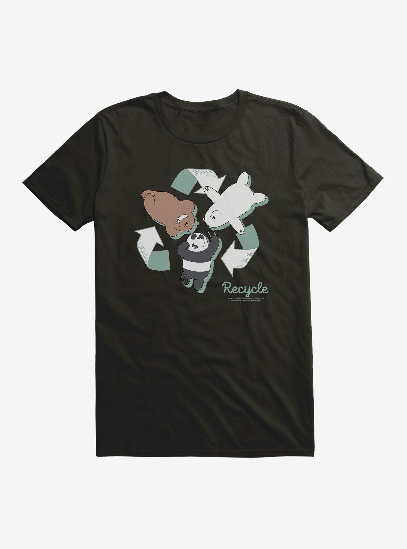 We Bare Bears Recylce T-Shirt